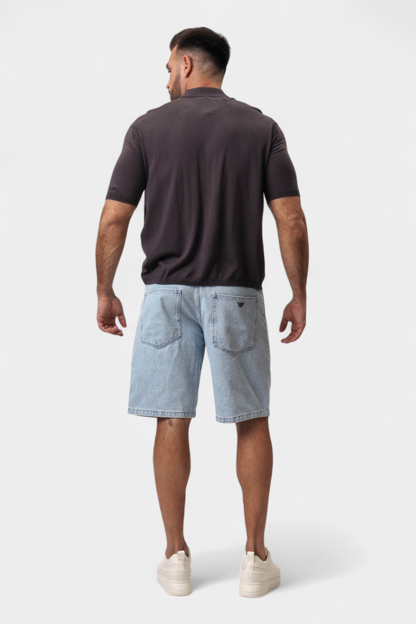 EM001723_AF13269 Шорты джинсовые Emporio Armani Синий