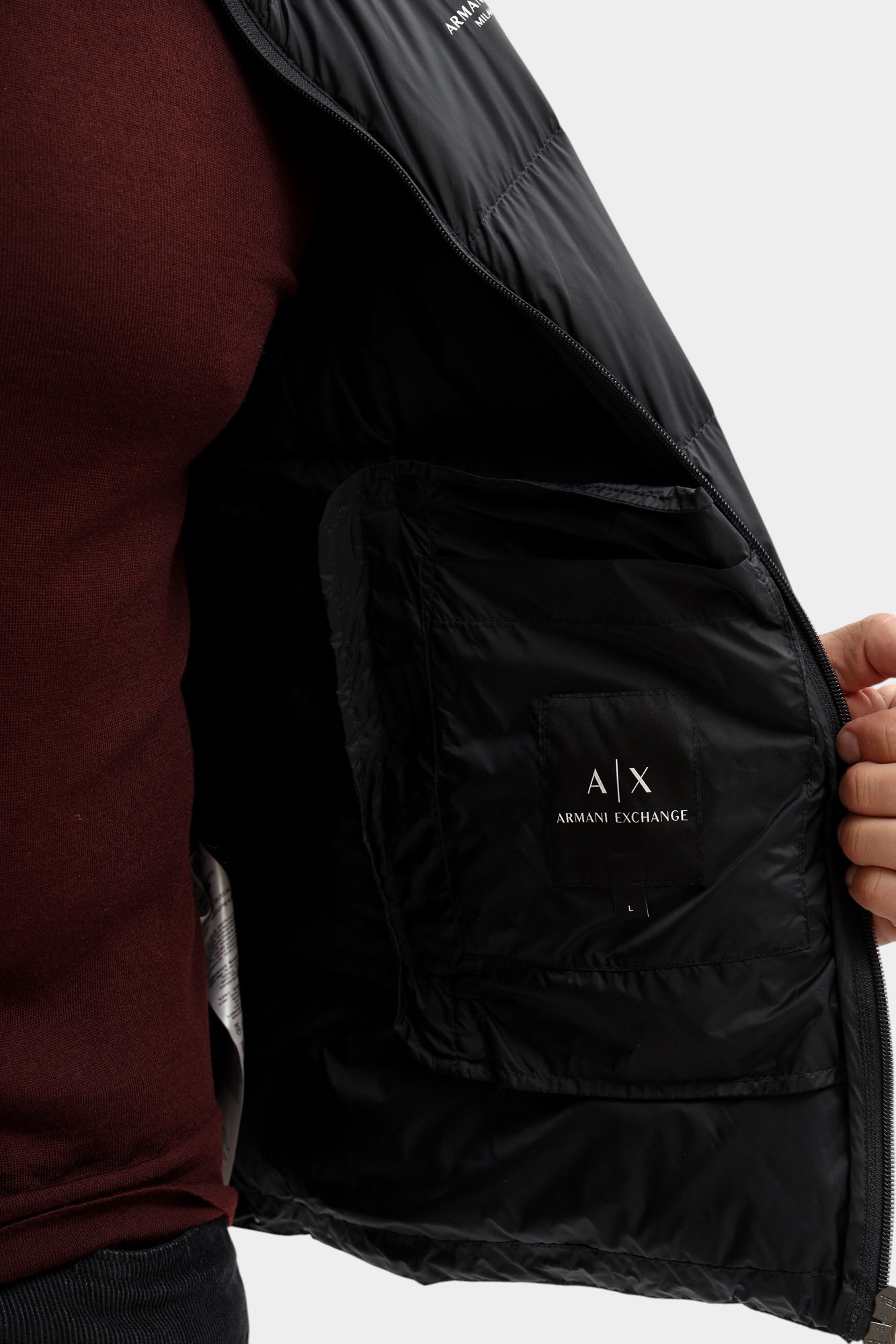 XM001575_AF16927 Куртка утепленная Armani Exchange Синий