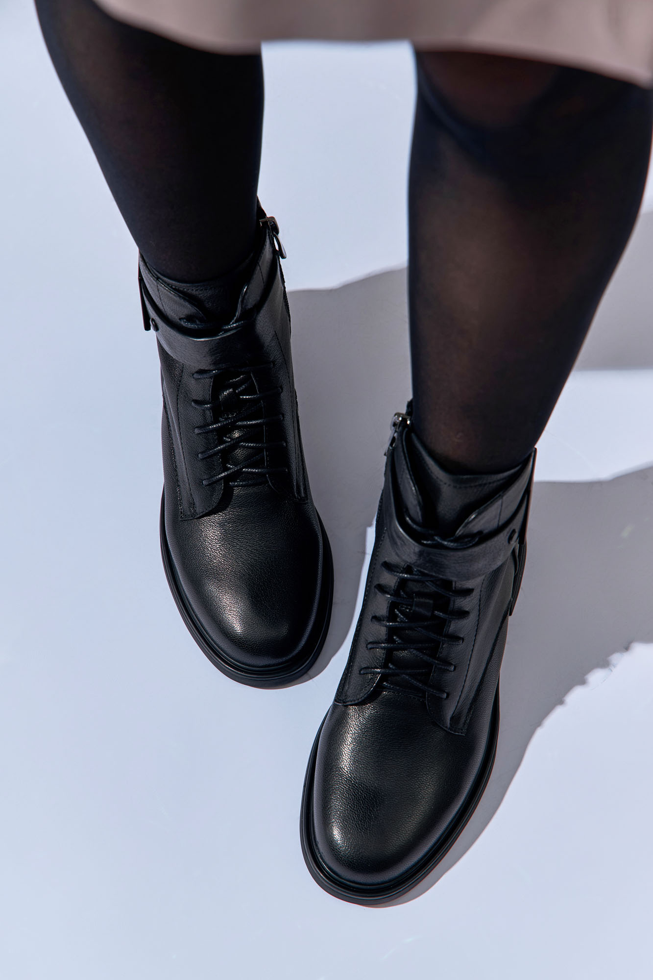 MCW019_02KB-BL Ботинки Marc Cony Черный