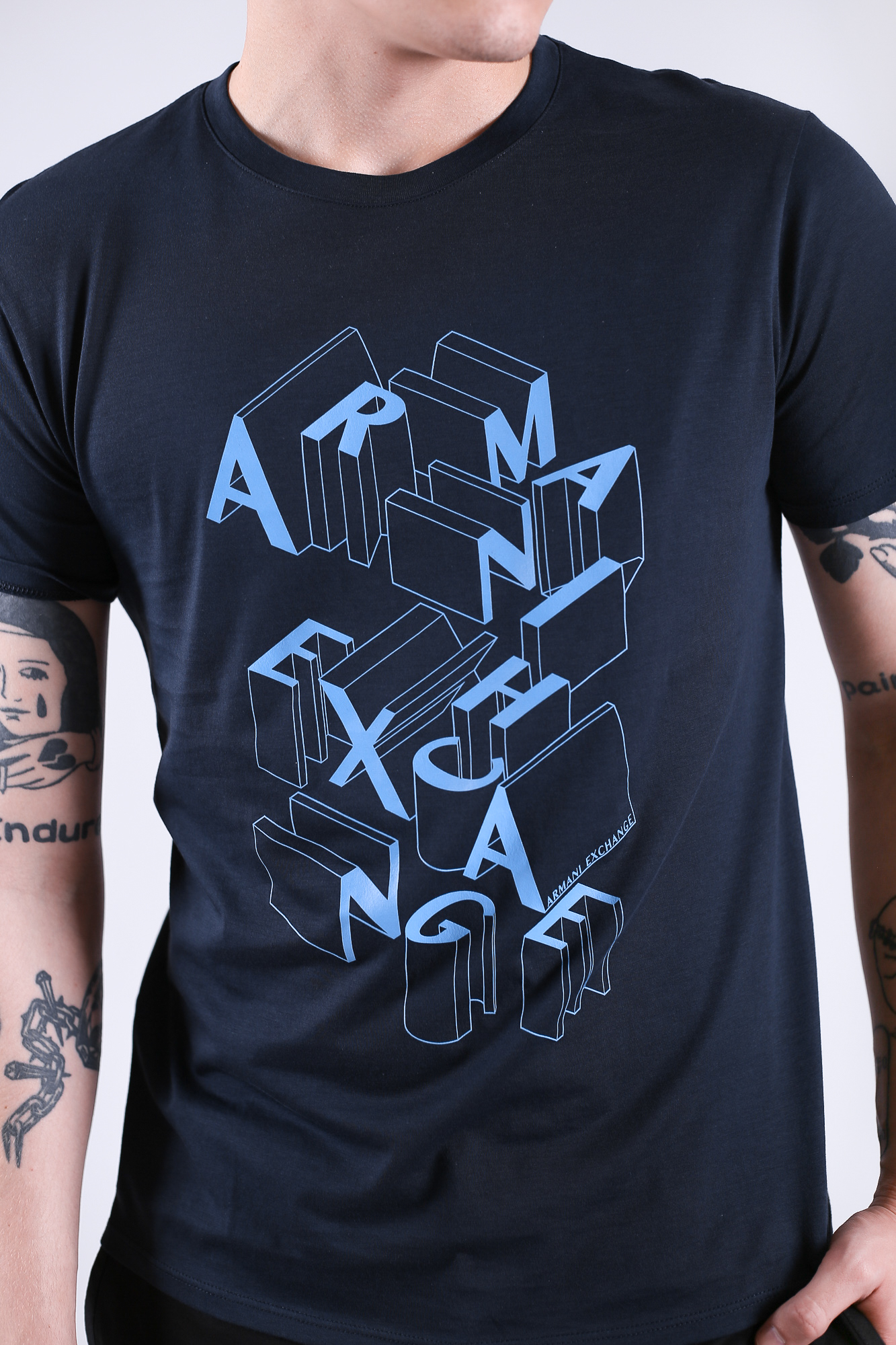 3LZTBV_ZJA5Z_1510 Футболка Armani Exchange Синий