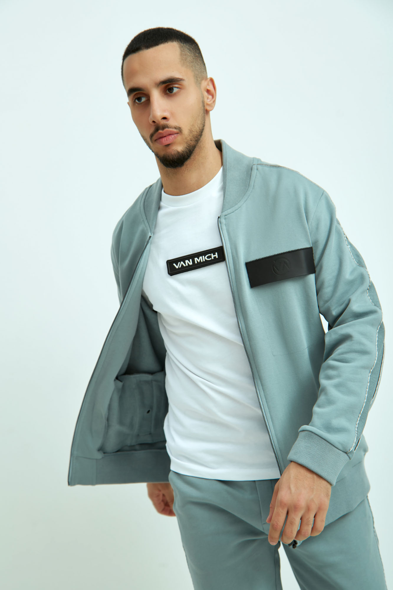 VM-ERK-20-045 Толстовка Van Mich Голубой