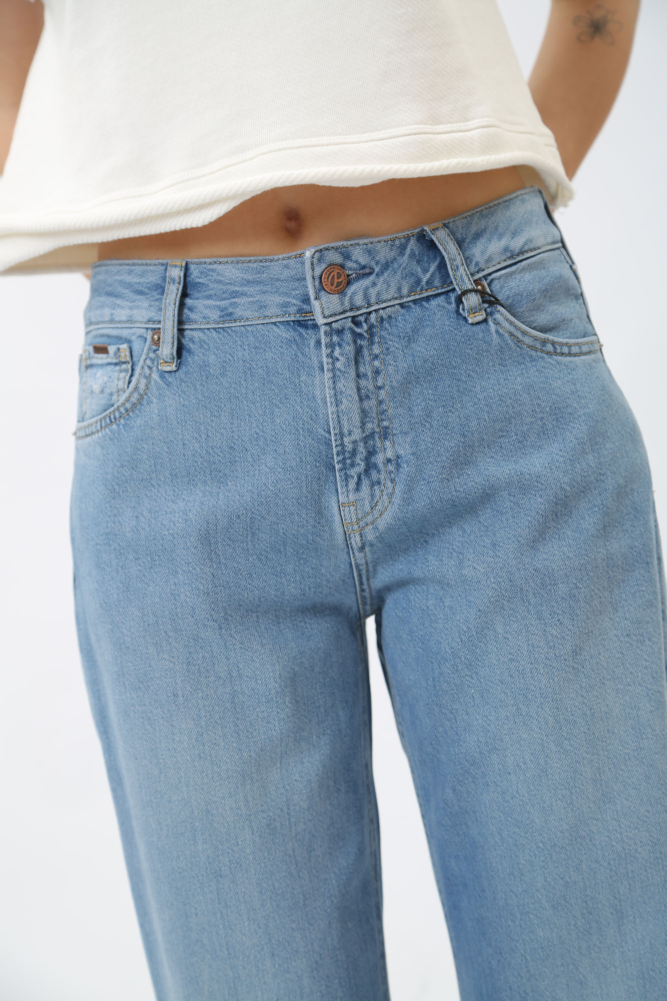 PL204694 джинсы loose st jeans hw vintage  pepe jeans 