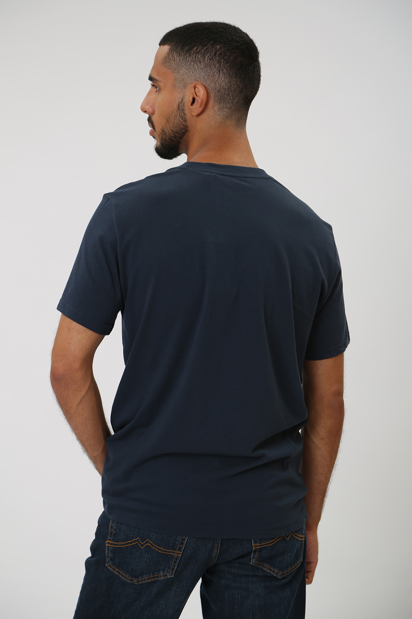 1014084 Футболка Mustang Синий