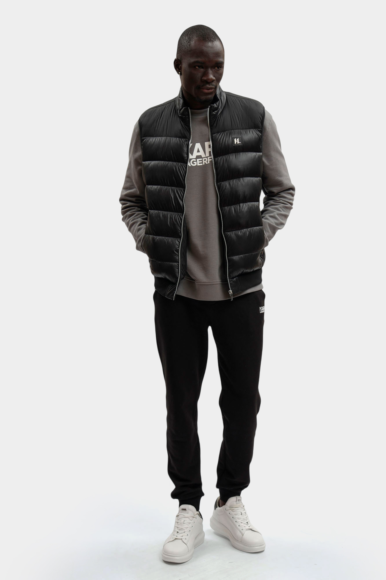 561590_505091 Жилет Karl Lagerfeld Черный