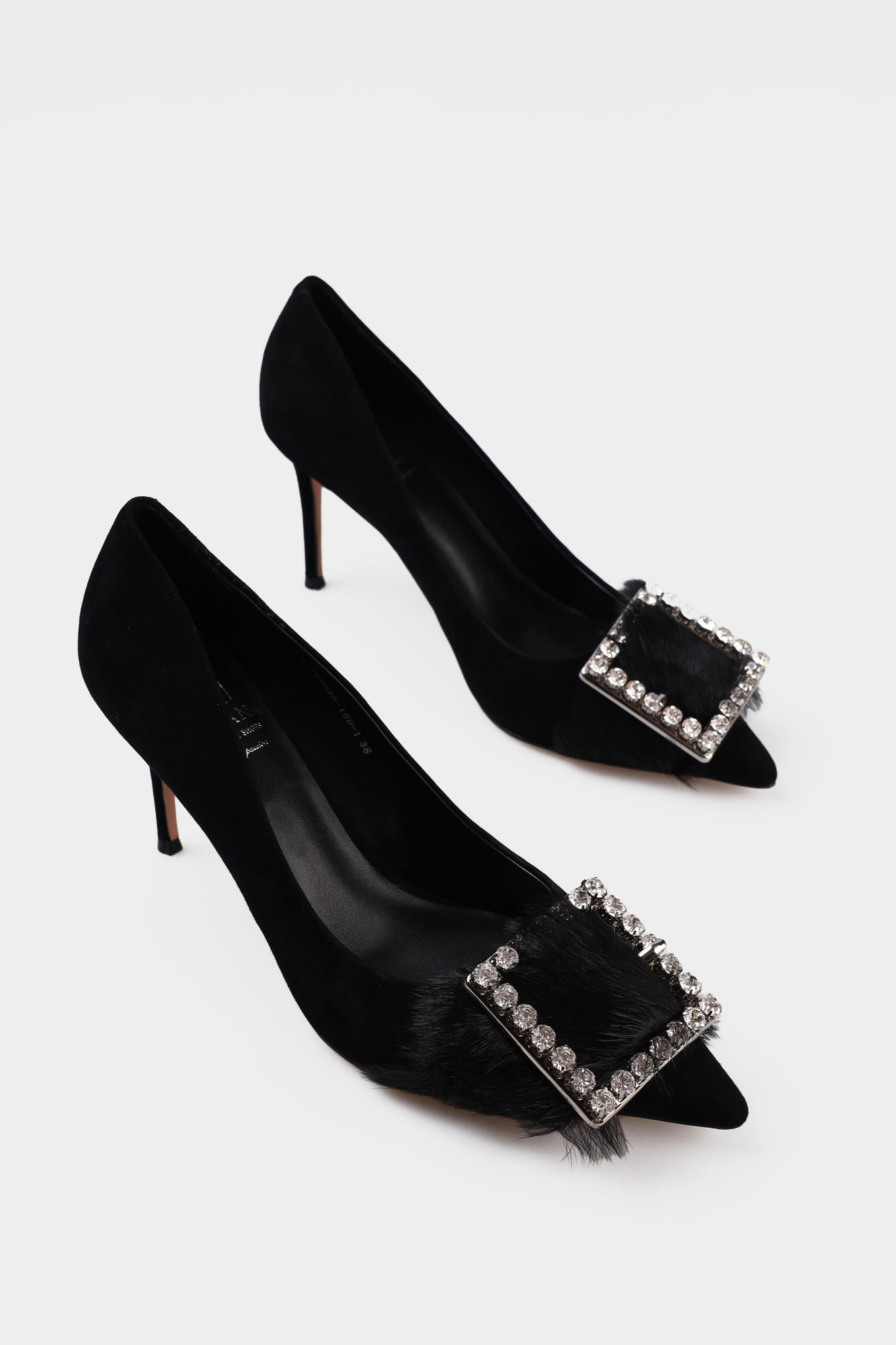 FS8528-166 Лодочки Graciana Черный