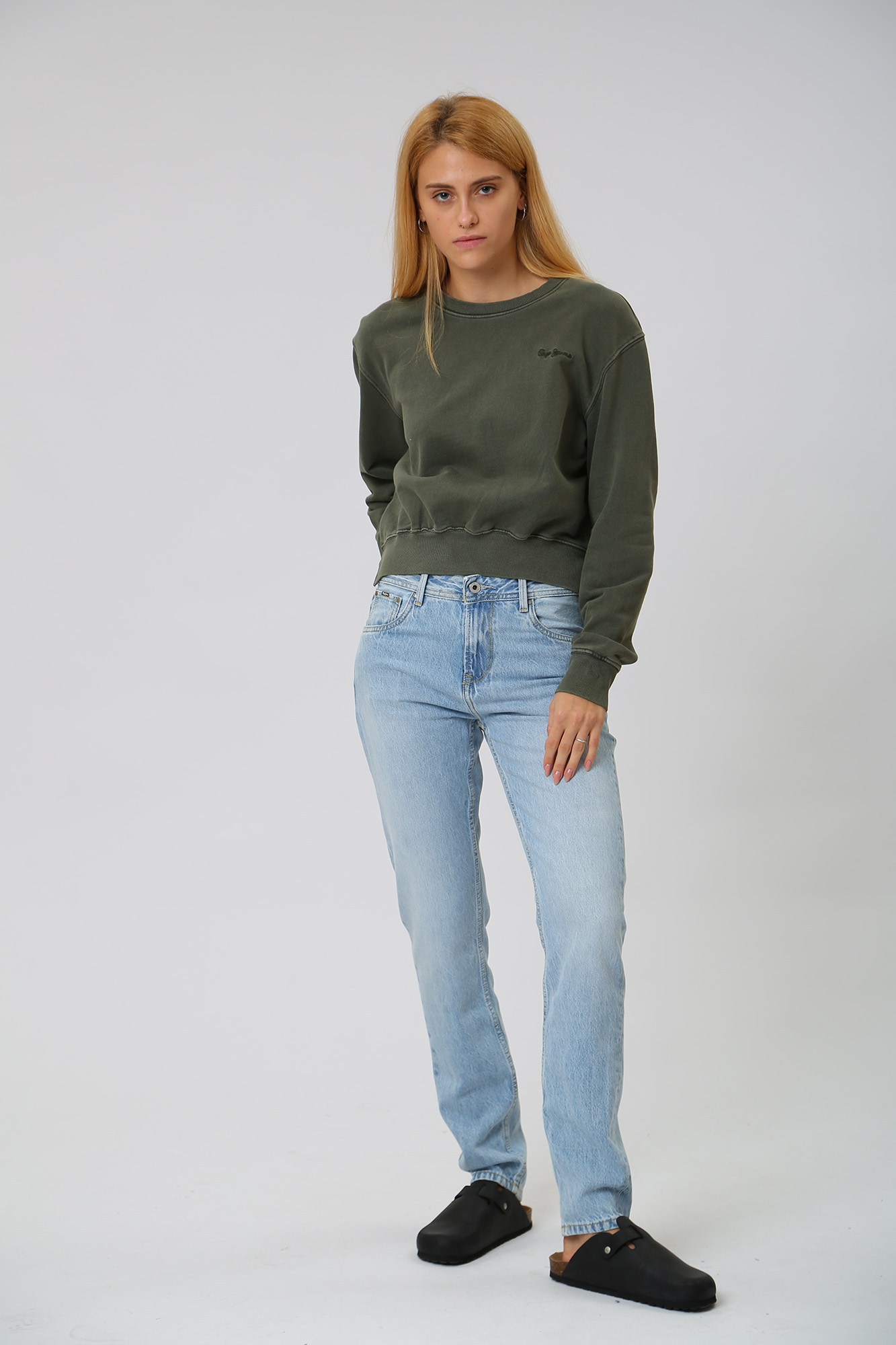 PL204176PF0 брюки джинсовые pepe jeans 