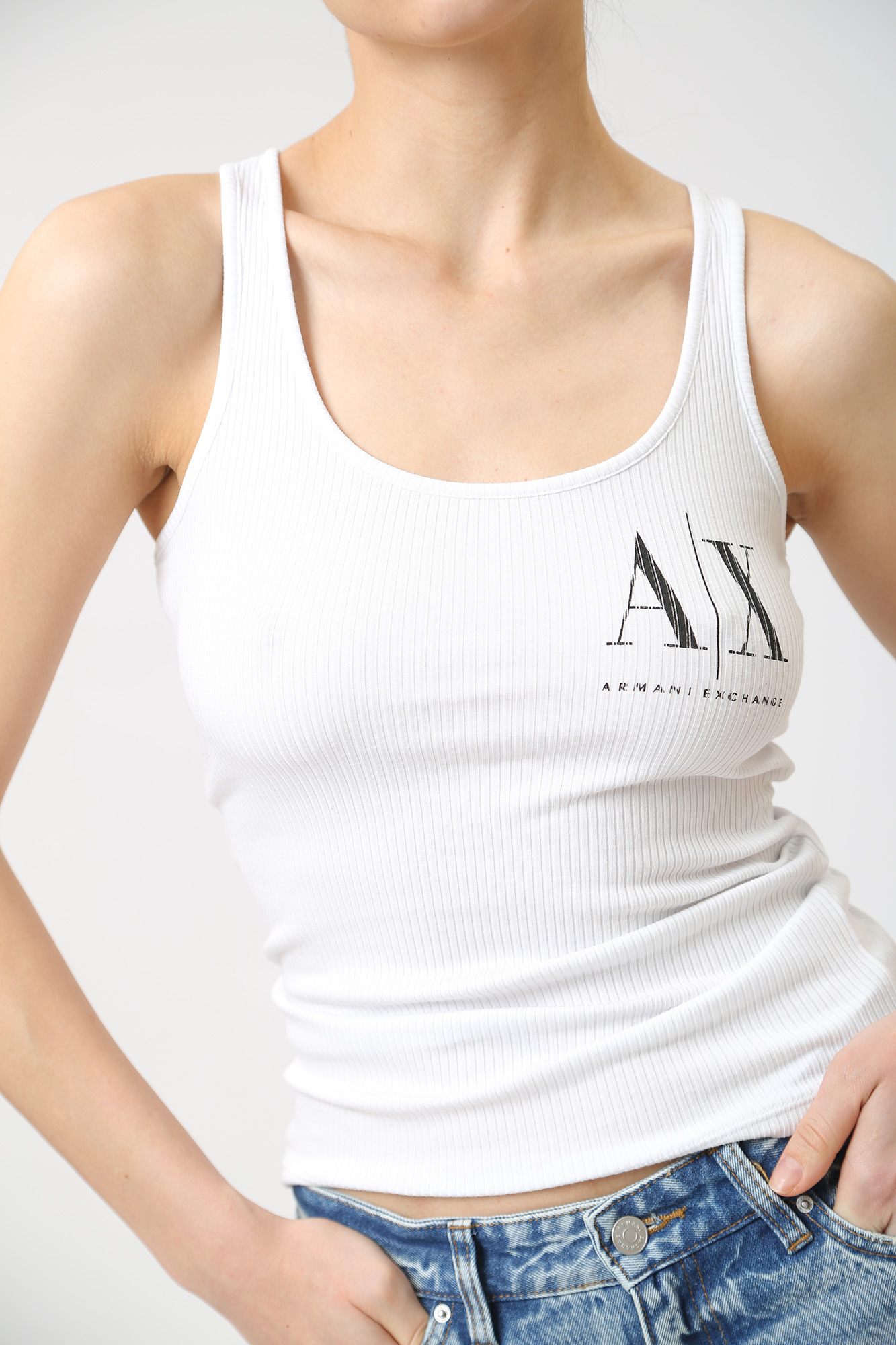 8NYMFX_YJ1LZ майка armani exchange 