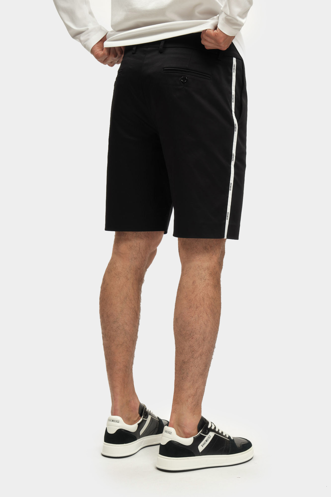 BMP0885 Шорты Bikkembergs Черный