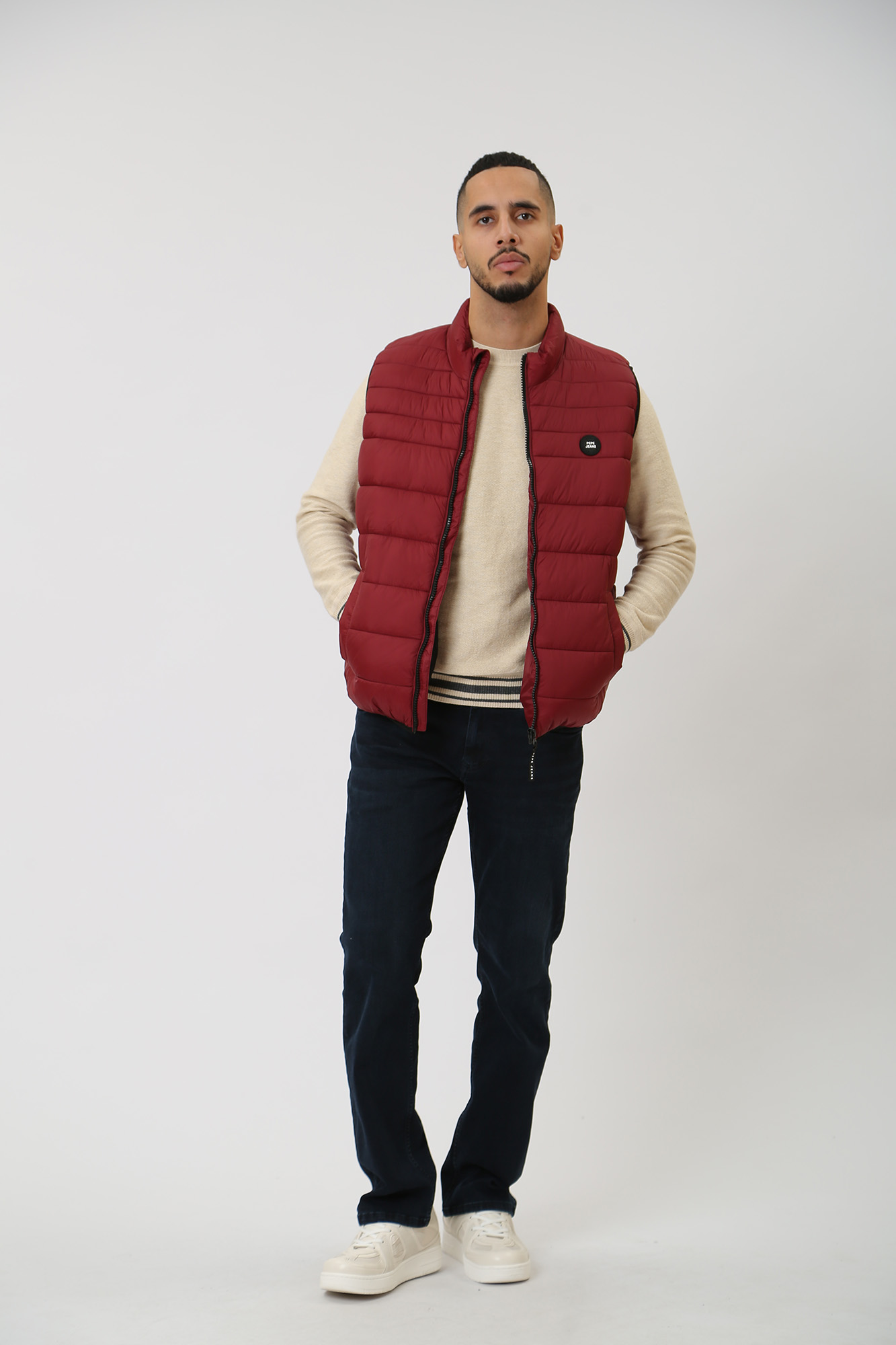 PM402862 Жилет утепленный Pepe Jeans Красный