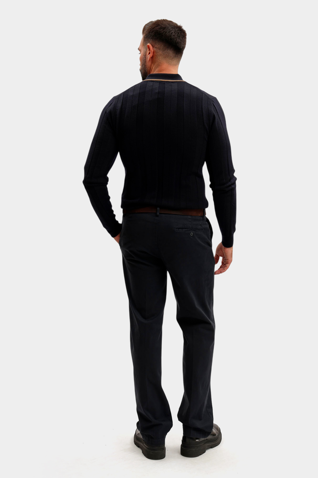 P709M000019N-MP302T30-09QV Брюки чиносы Trussardi Черный