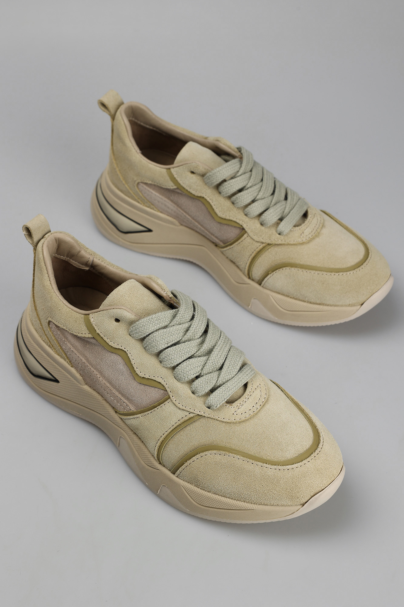 12-5084 Кроссовки Marc Cony Хаки