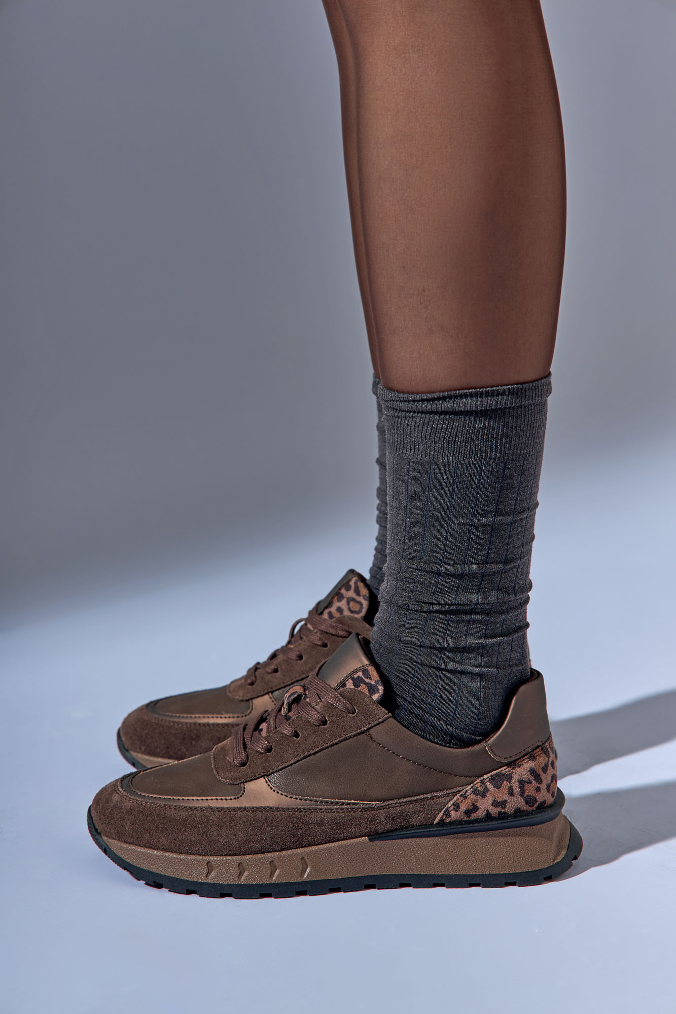 RP-QS716-F206 Кроссовки Red Pin Коричневый