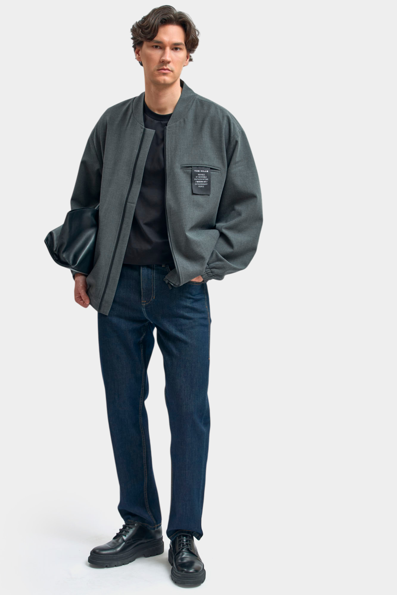 M-261-FT-56-HB005 Джинсы The Hills Синий