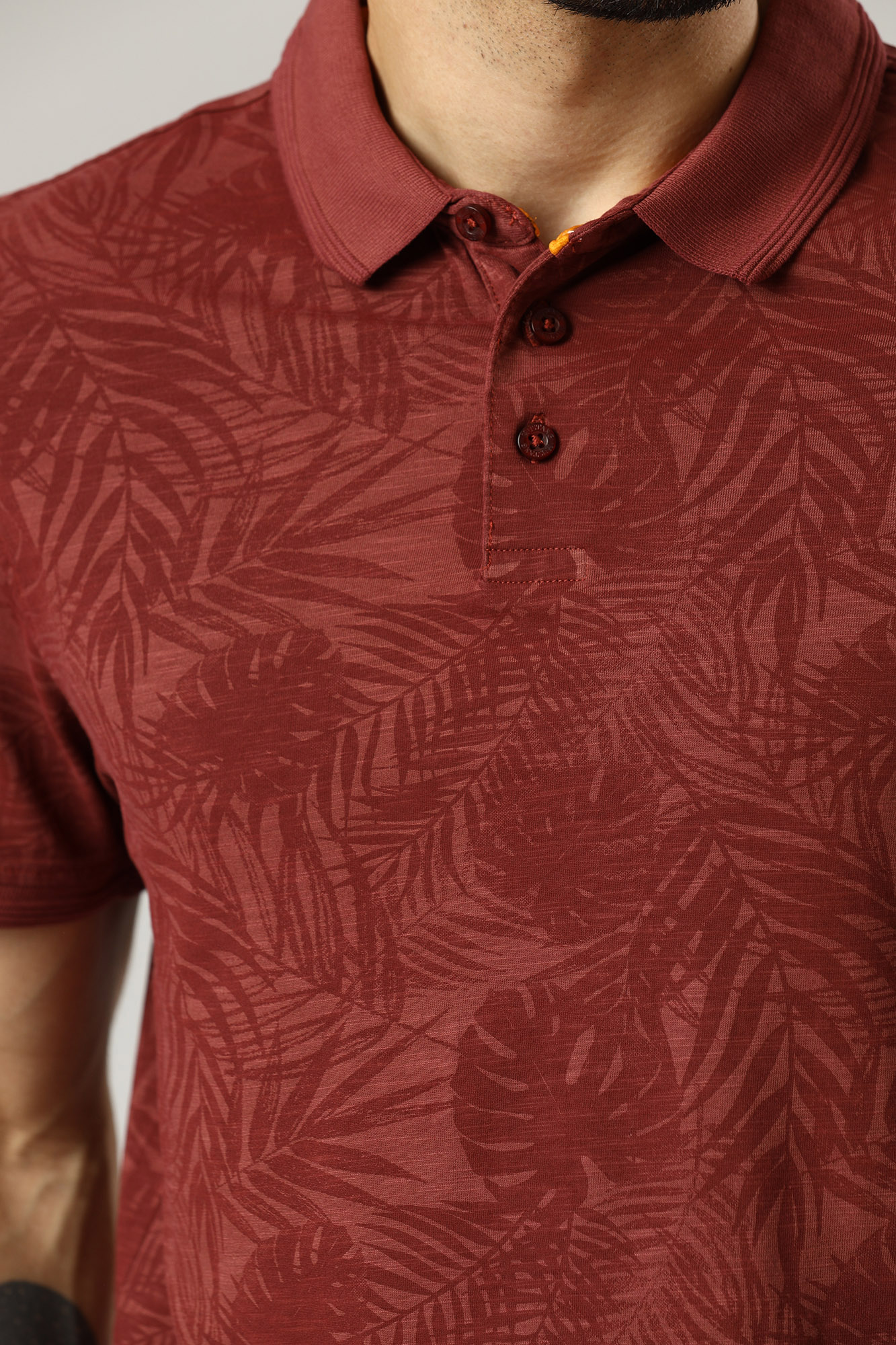 1012513 Поло Mustang Бордовый