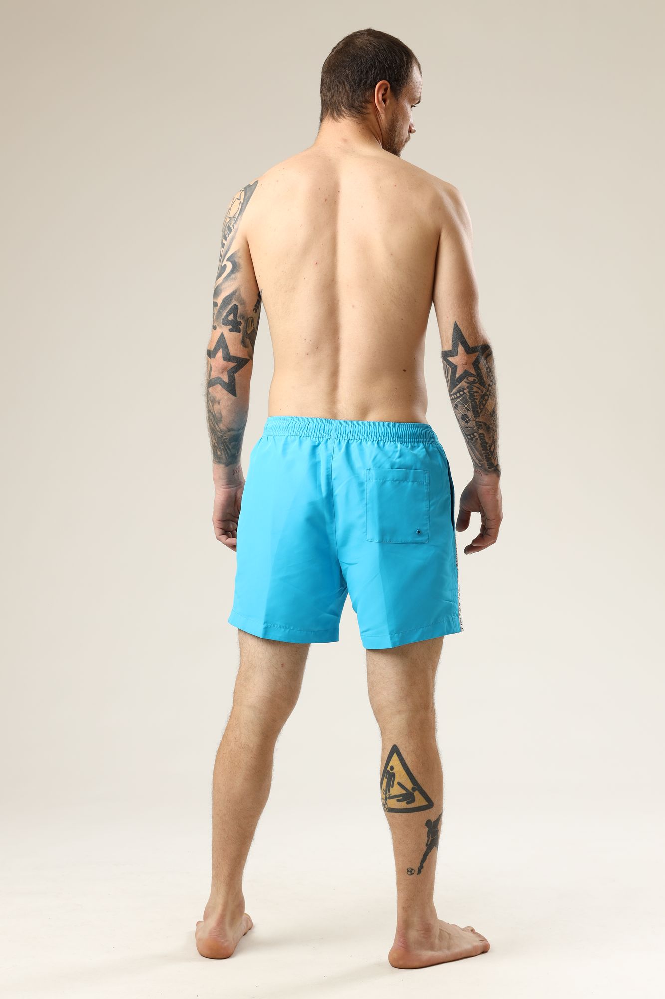 KM0KM00558_CXR Шорты плавательные Calvin Klein Underwear Голубой