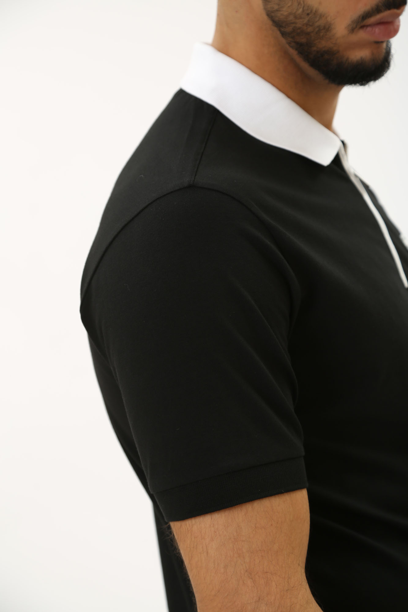 543221_74508 Поло Karl Lagerfeld Черный