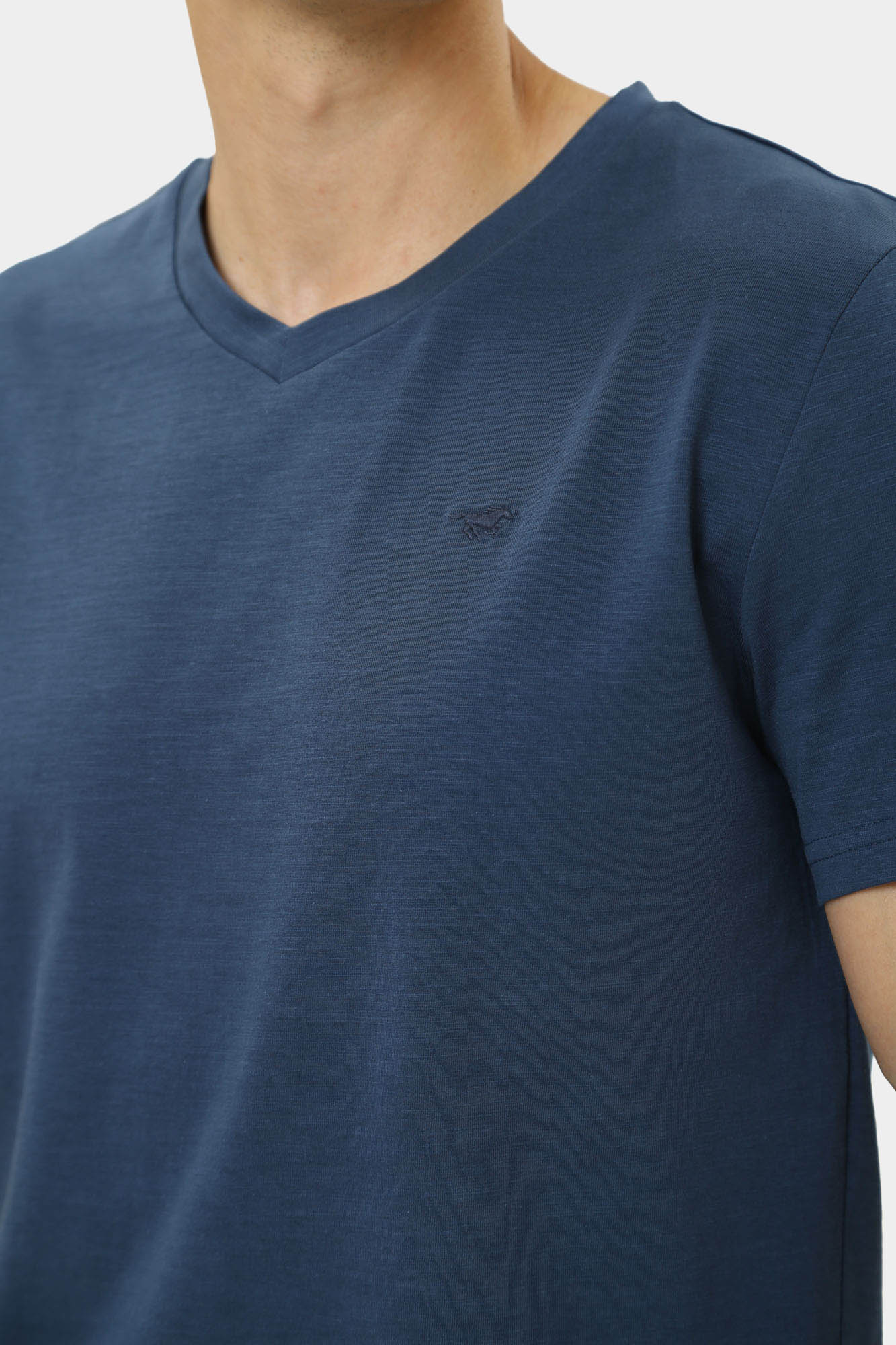 1015073 Футболка Mustang Синий