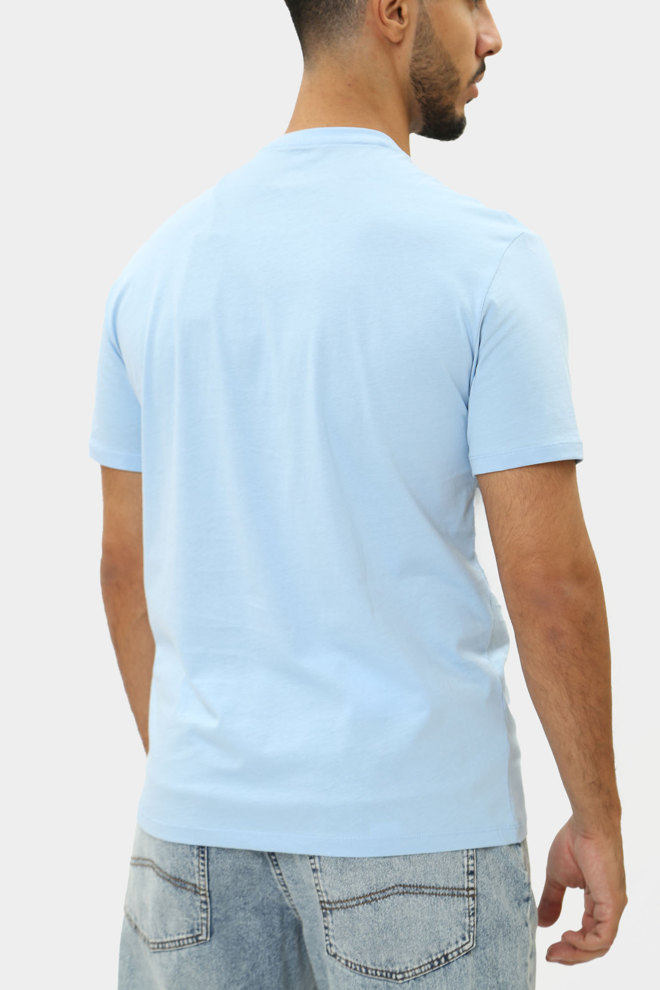 3DZTHR_ZJBYZ Футболка Armani Exchange Голубой