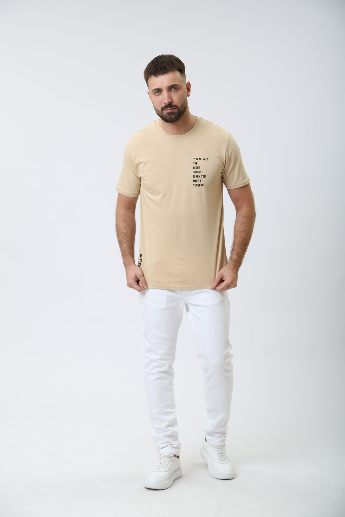 84055-6089 Футболка LTB Бежевый