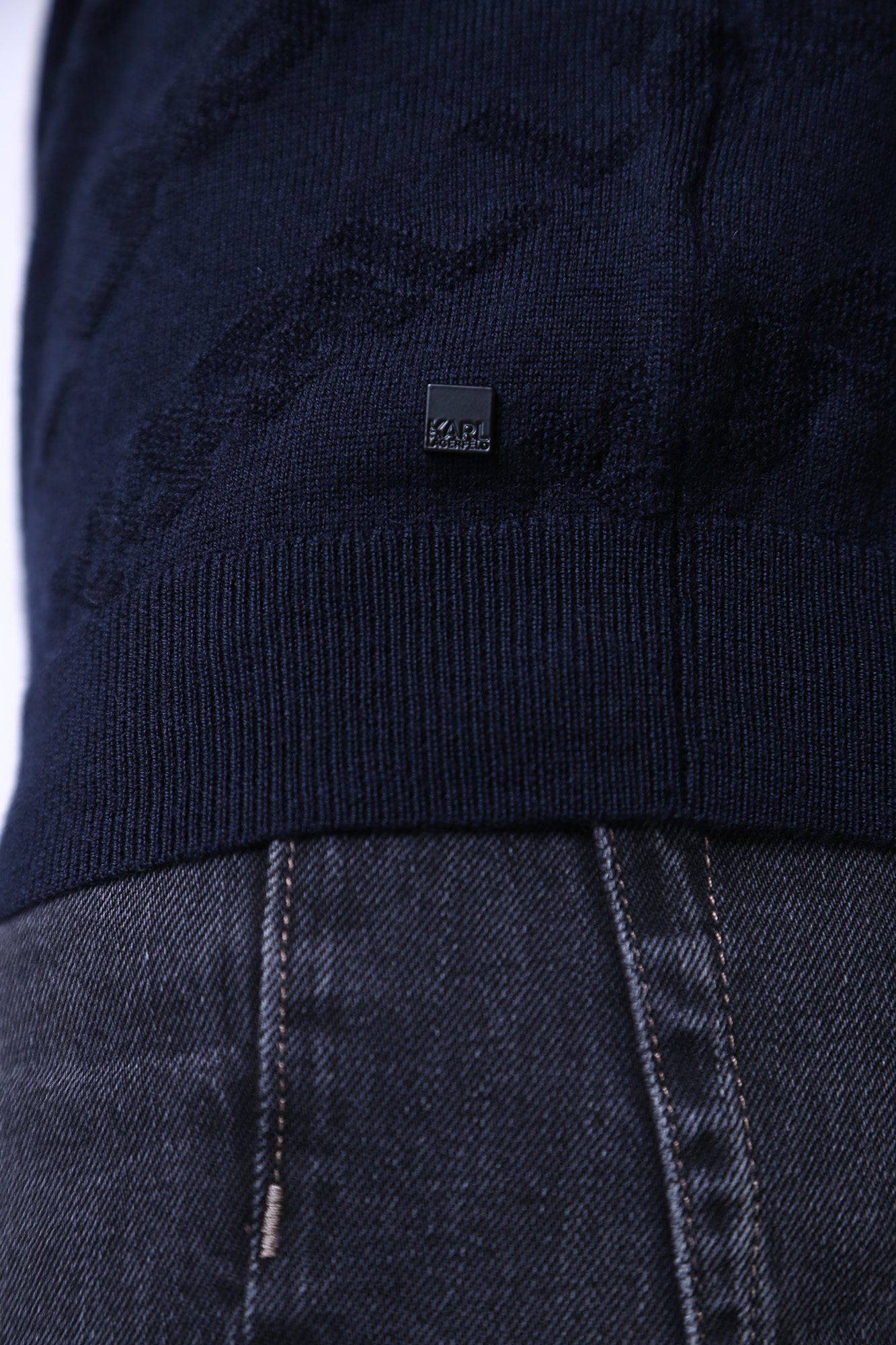 524399_655007 Водолазка Karl Lagerfeld Синий