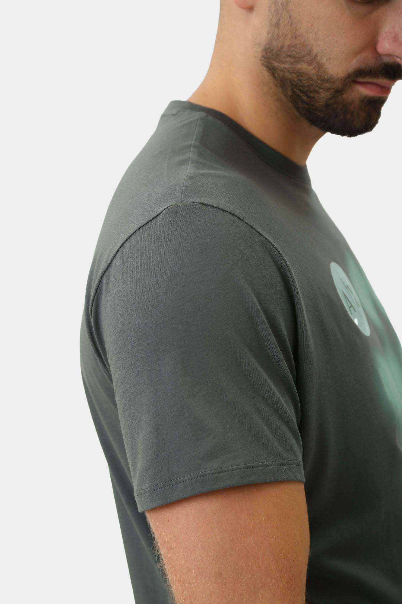 3DZTBH_ZJA5Z Футболка Armani Exchange Зеленый