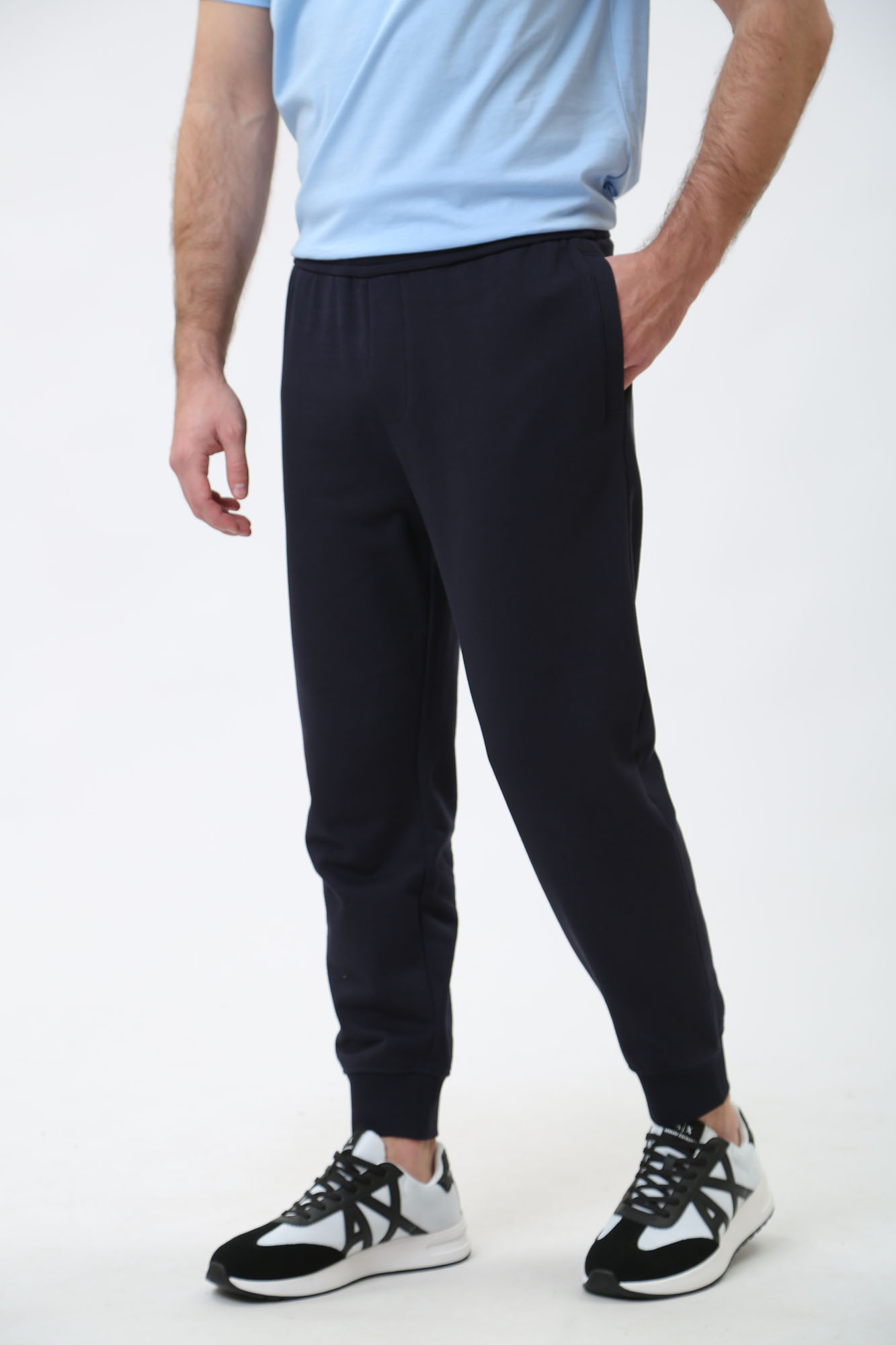 3DZPHH_ZJGGZ Брюки спортивные Armani Exchange Синий