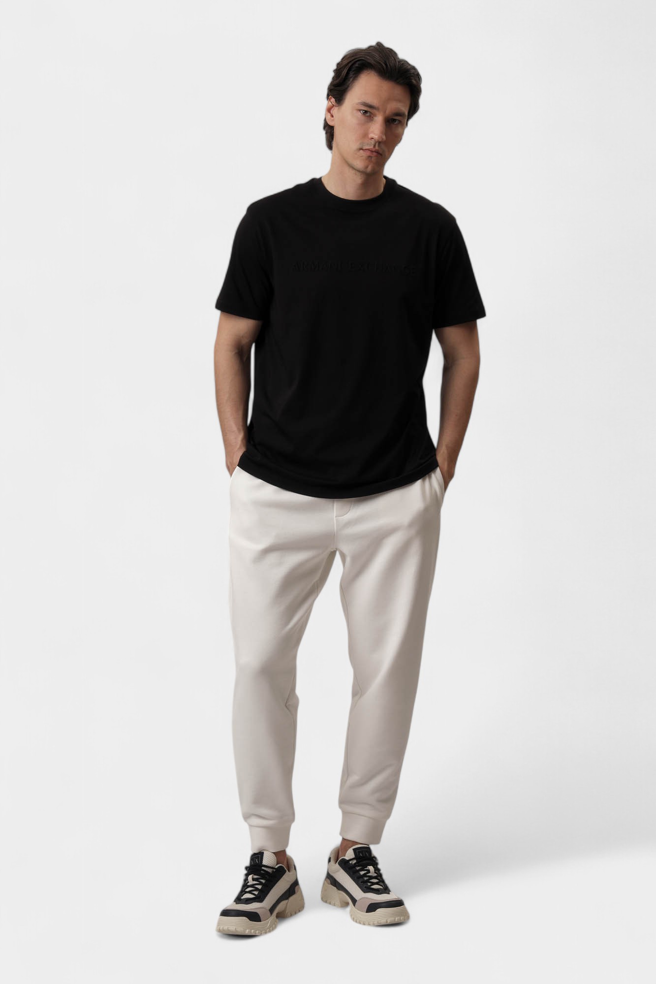 XM000554_AF10356 Футболка Armani Exchange Черный