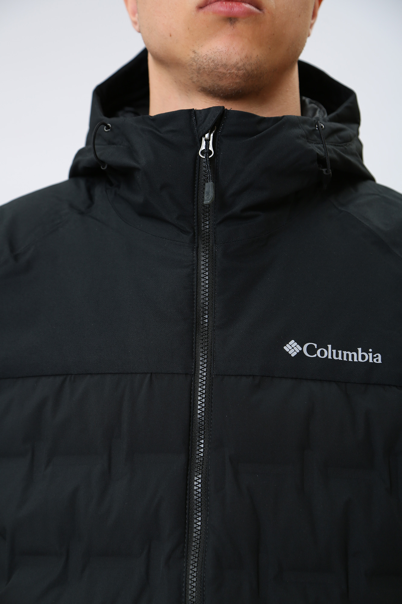 2008291 Пуховик Grand Trek™ II Down Hooded Jacket Columbia Черный