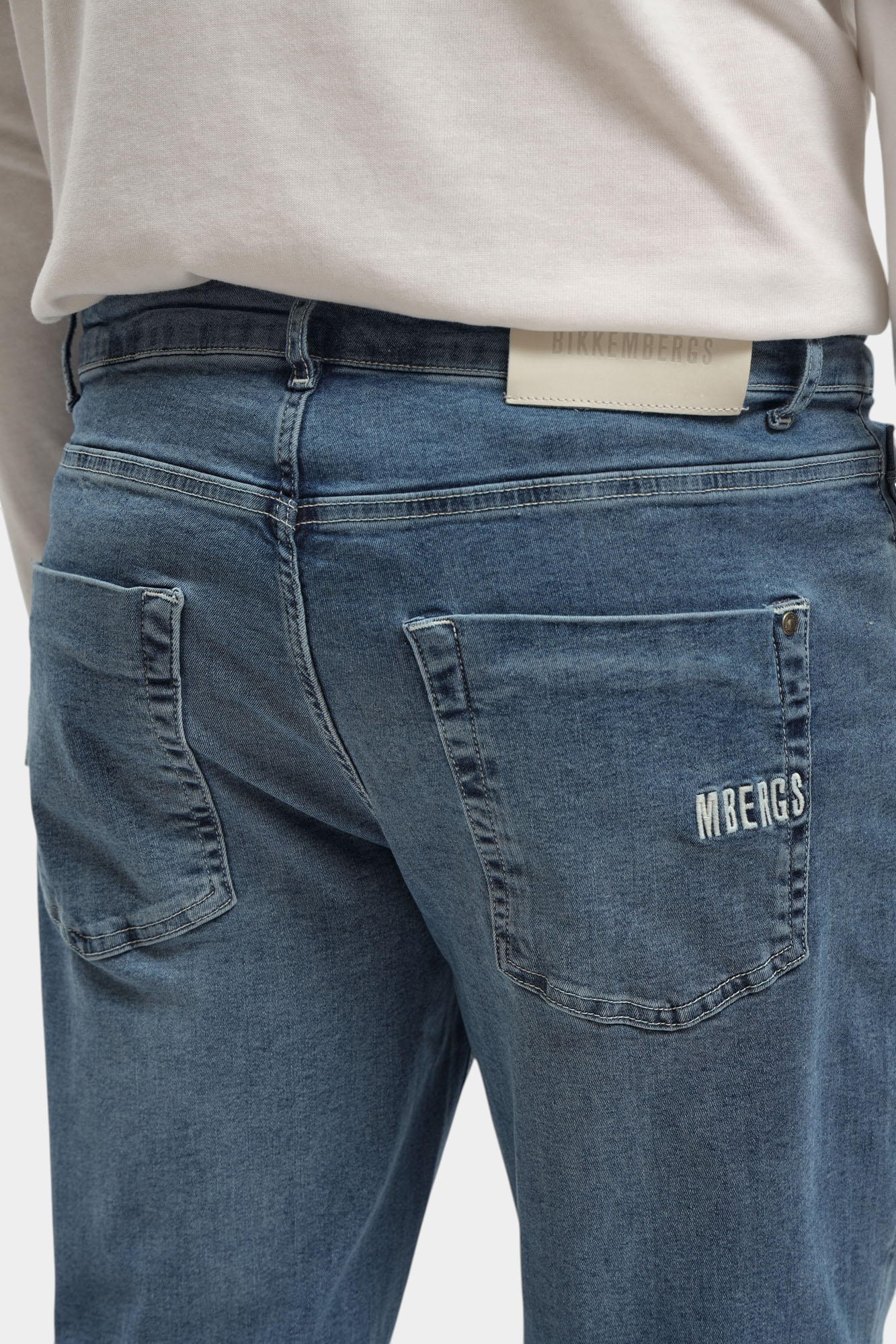 BMD1649R Джинсы Bikkembergs Голубой