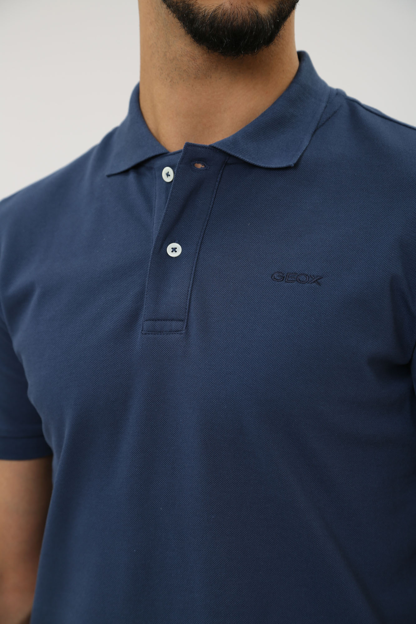 Поло Geox Синий