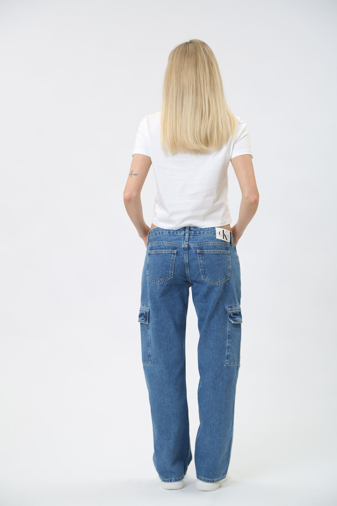 J20J223688 джинсы extreme low rise baggy  calvin klein jeans 