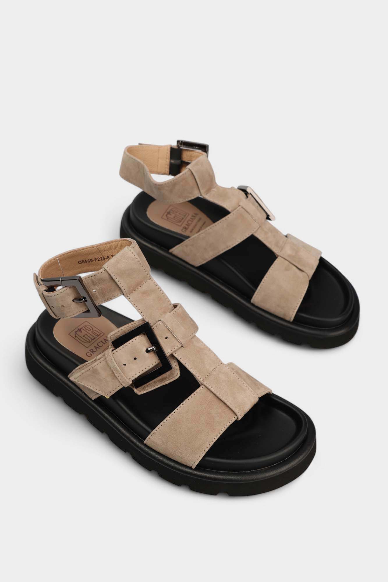 QS569-F225 Сандалии Graciana Бежевый