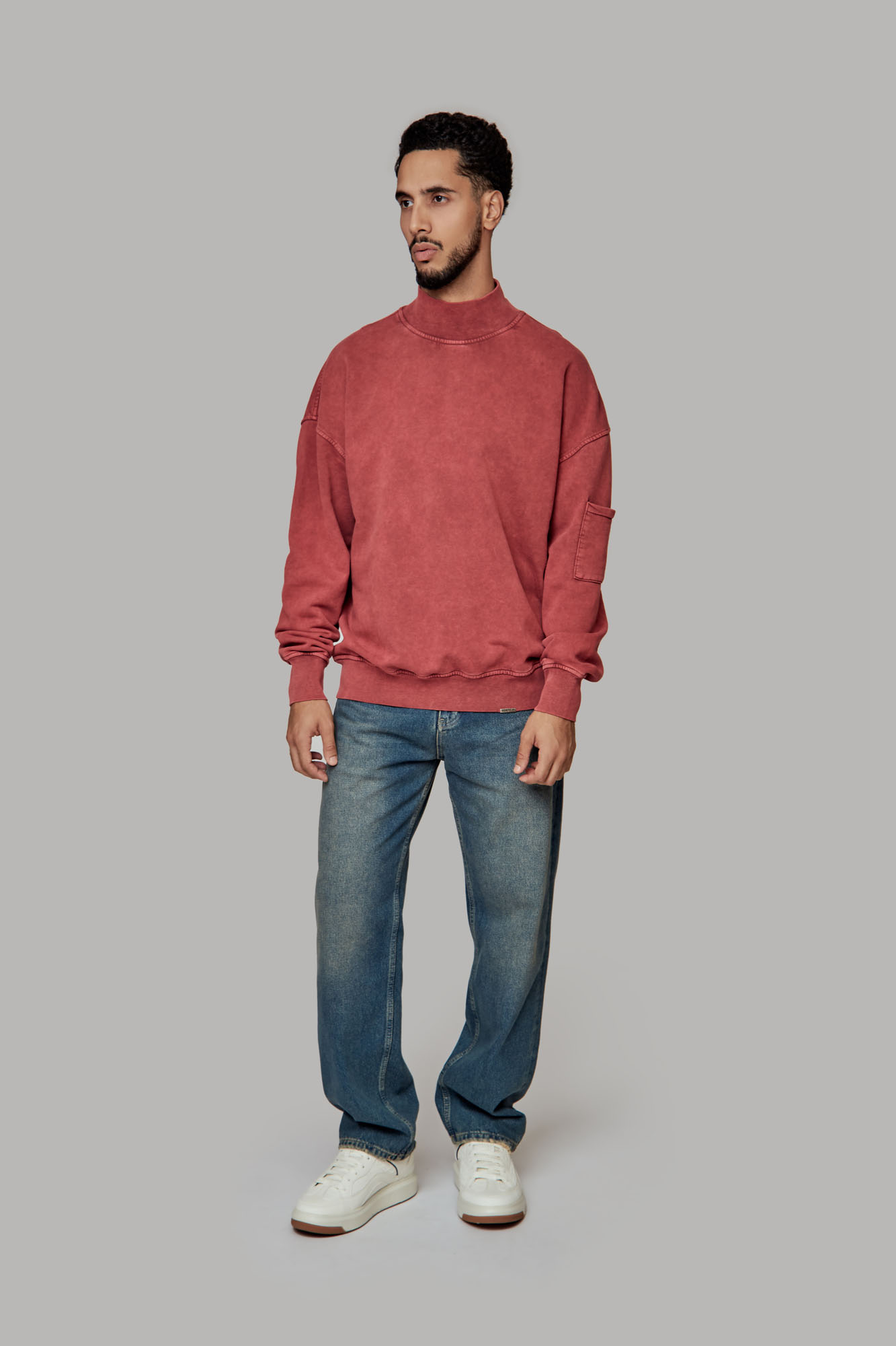 VM-ERK-22-306 Свитшот Van Mich Бордовый