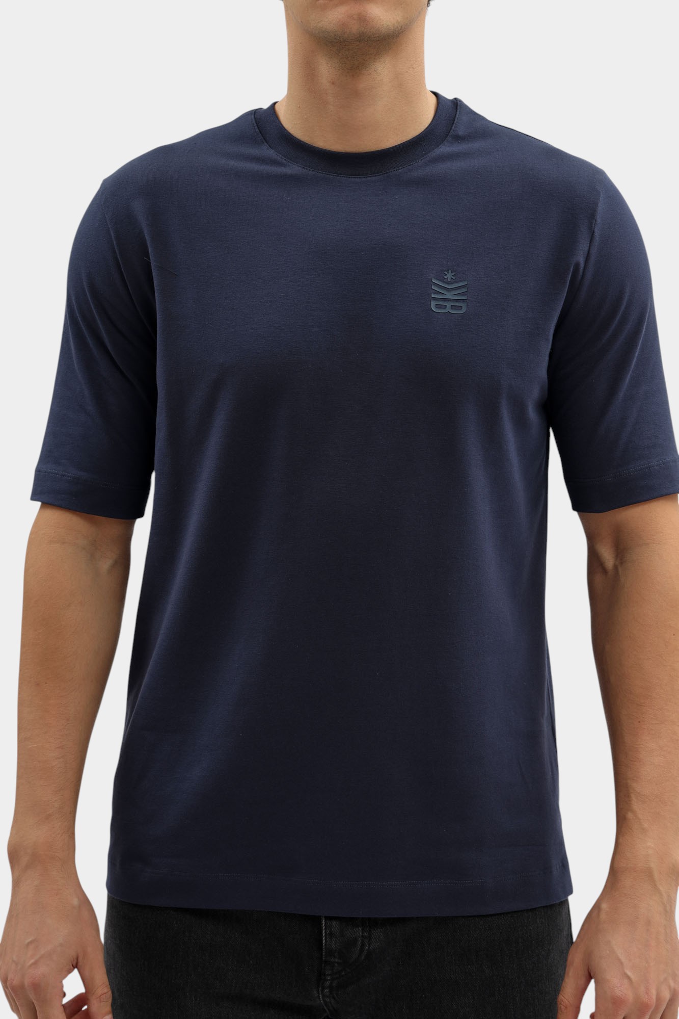 BMT1240 Футболка Bikkembergs Синий