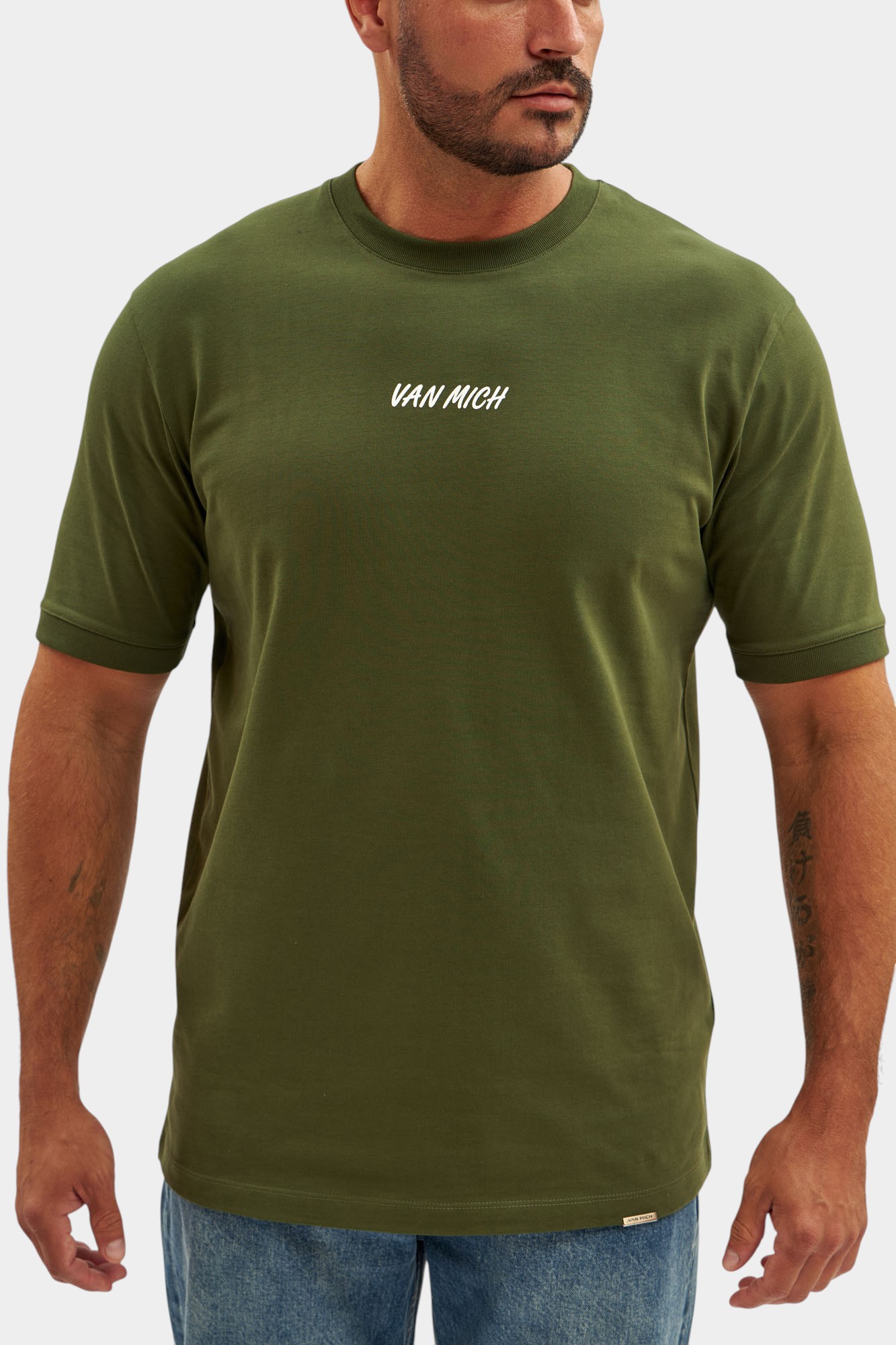 VM-ERK-22-575 Футболка Van Mich Хаки