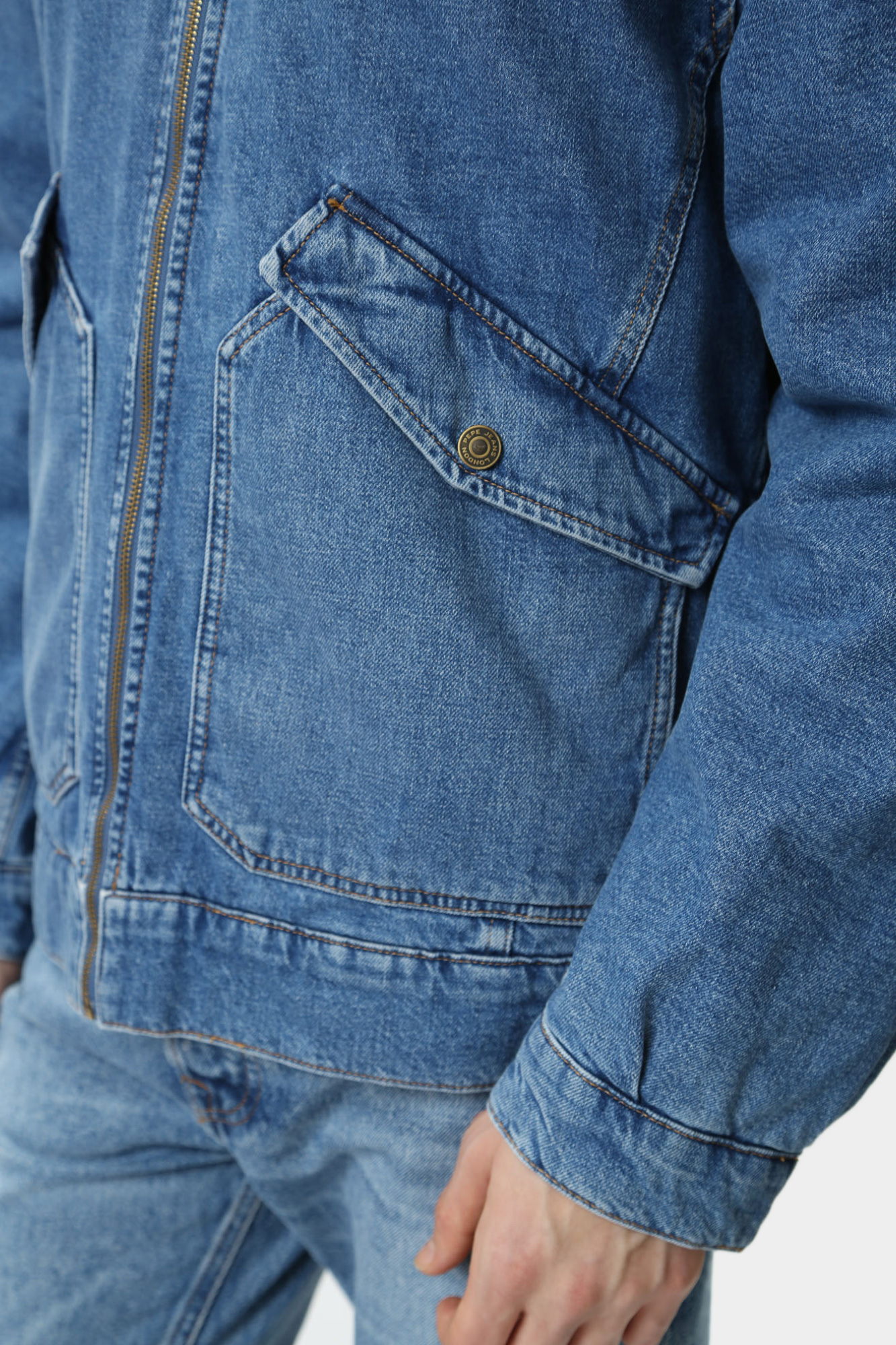 PM403072 Куртка джинсовая Pepe Jeans Синий