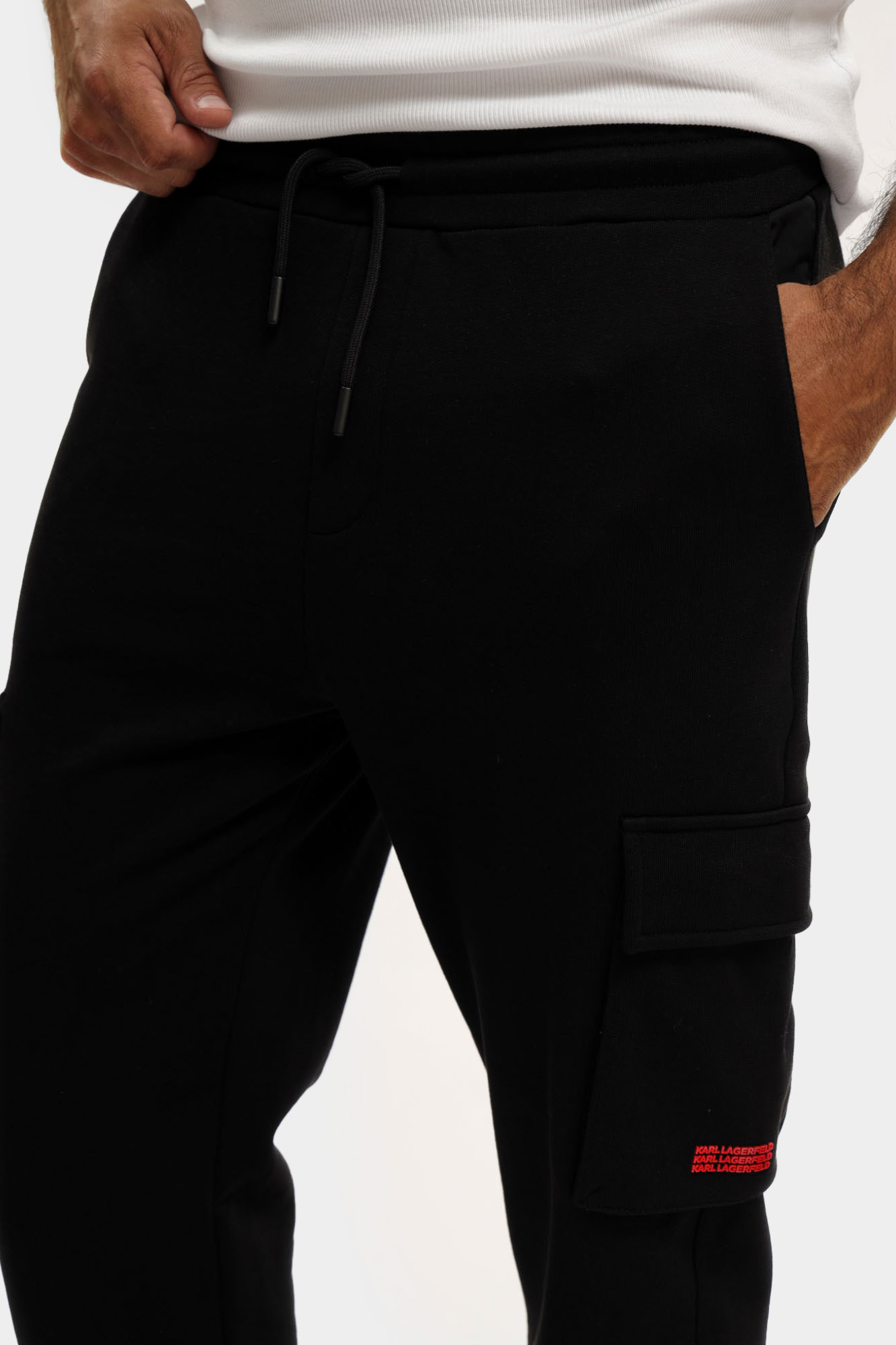 553904_705029 Брюки спортивные Karl Lagerfeld Черный