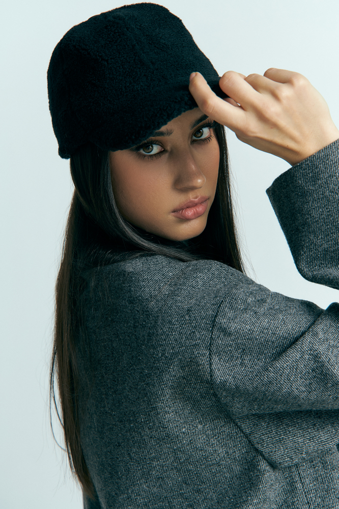 Шарф Trussardi Акрил Черный