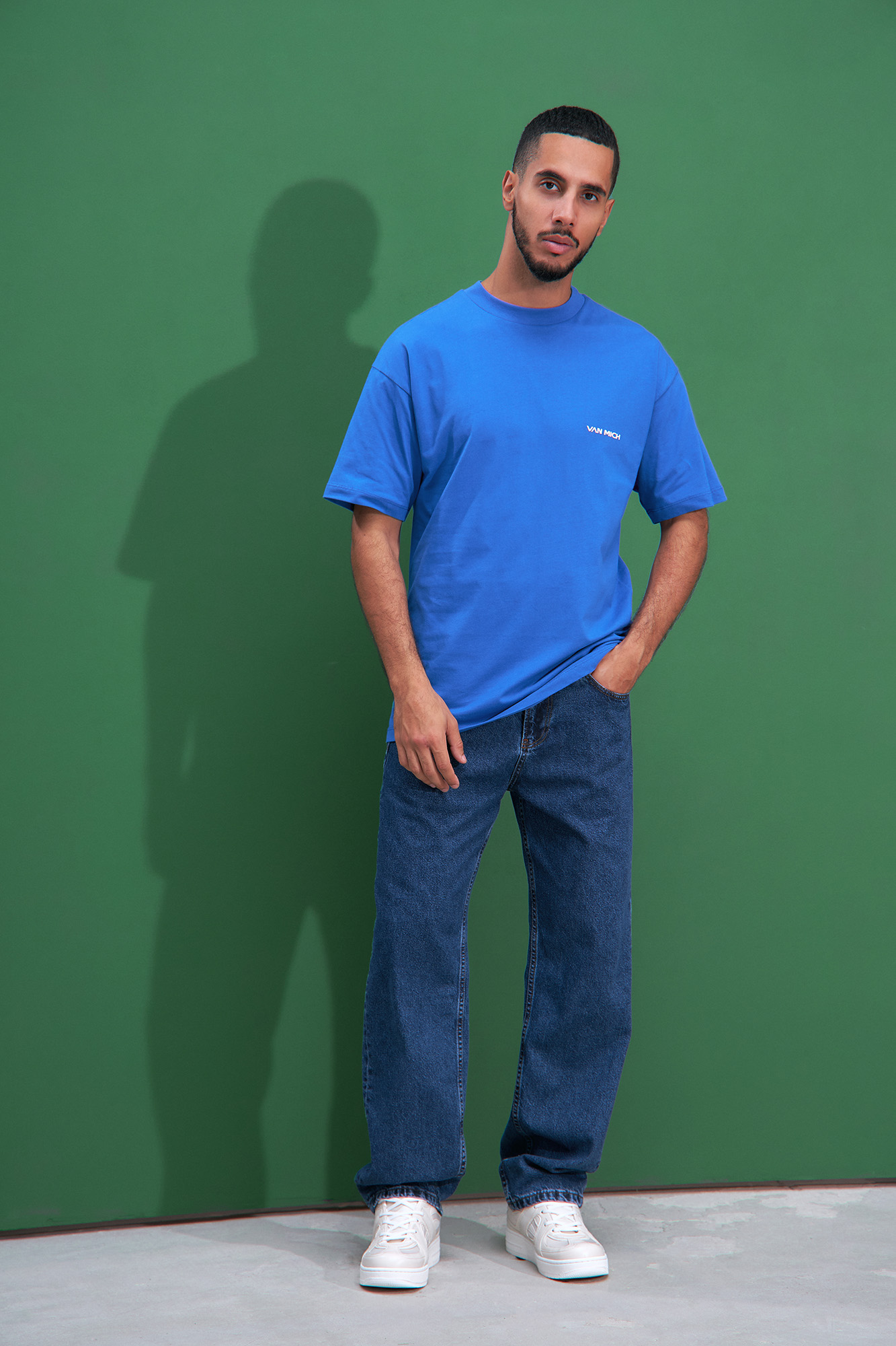 VM-232-22-017 Футболка Van Mich Синий