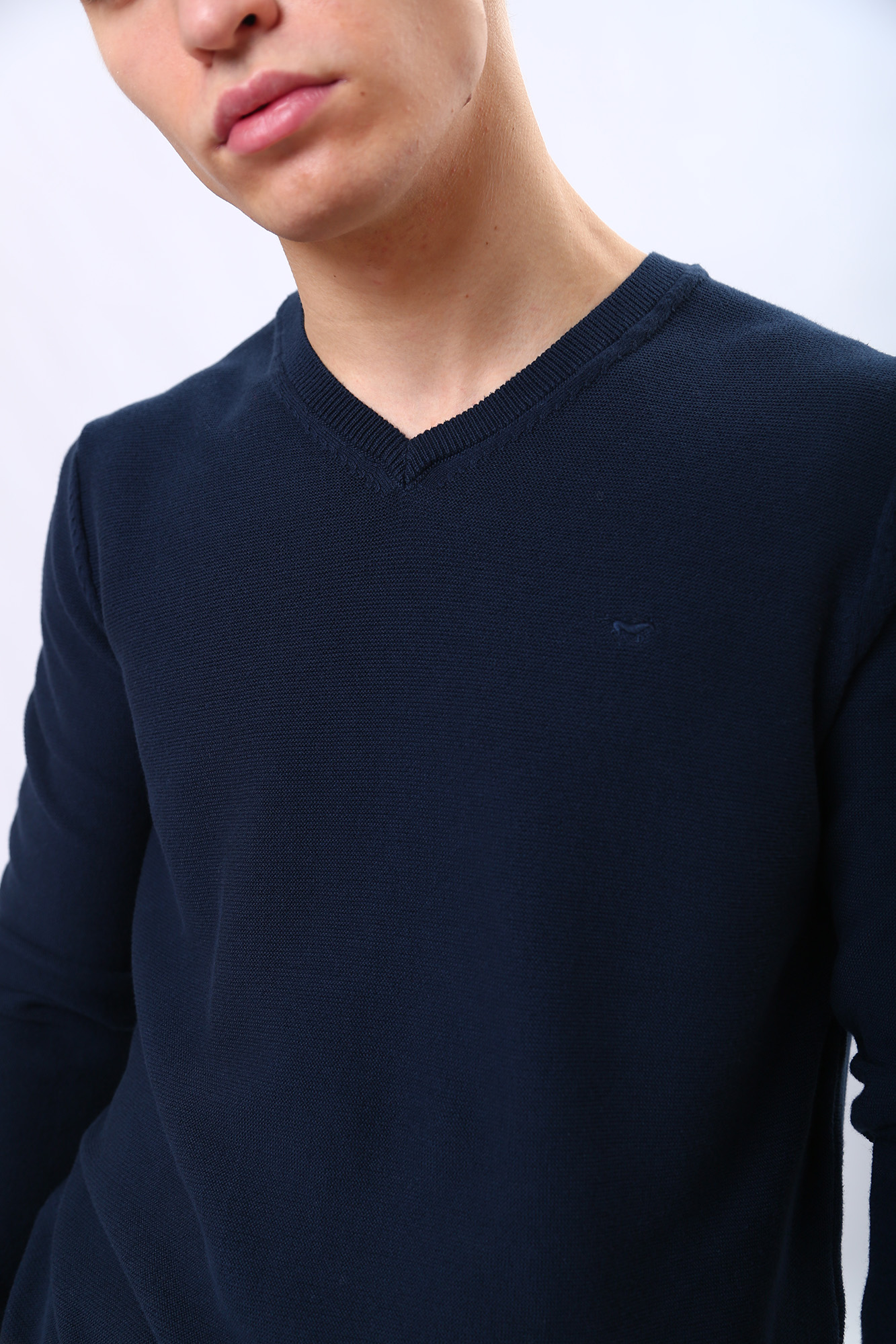 1012795 Джемпер Mustang Синий