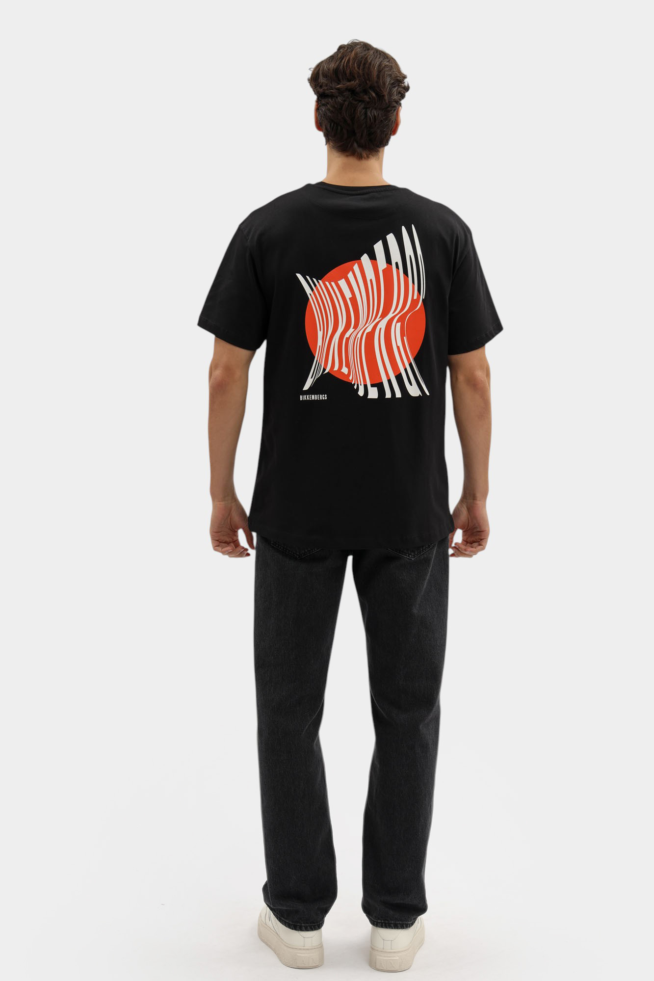 BMT1233 Футболка Bikkembergs Черный