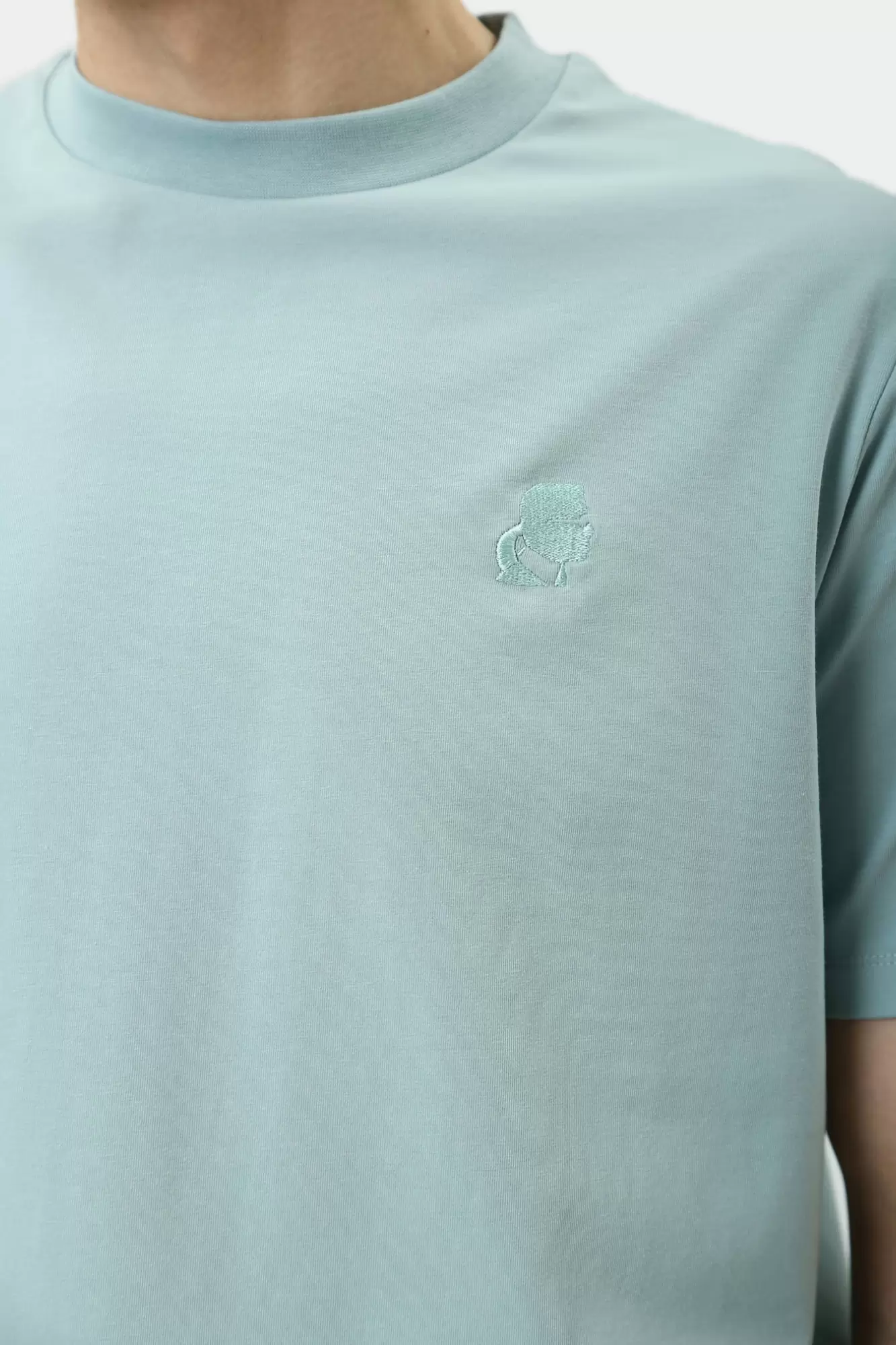 551221_755750 Футболка Karl Lagerfeld Голубой