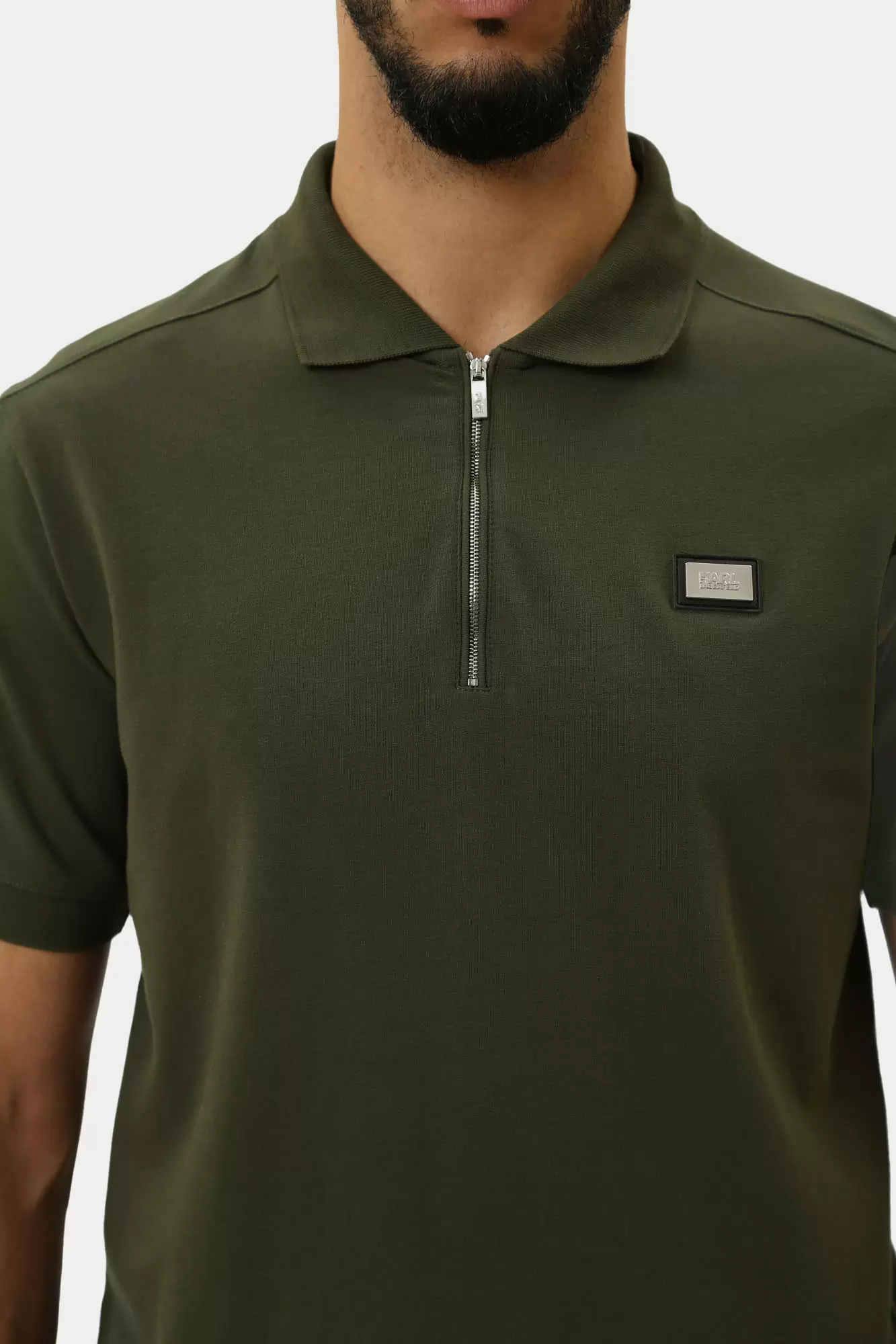 544221_745018 Поло Karl Lagerfeld Зеленый