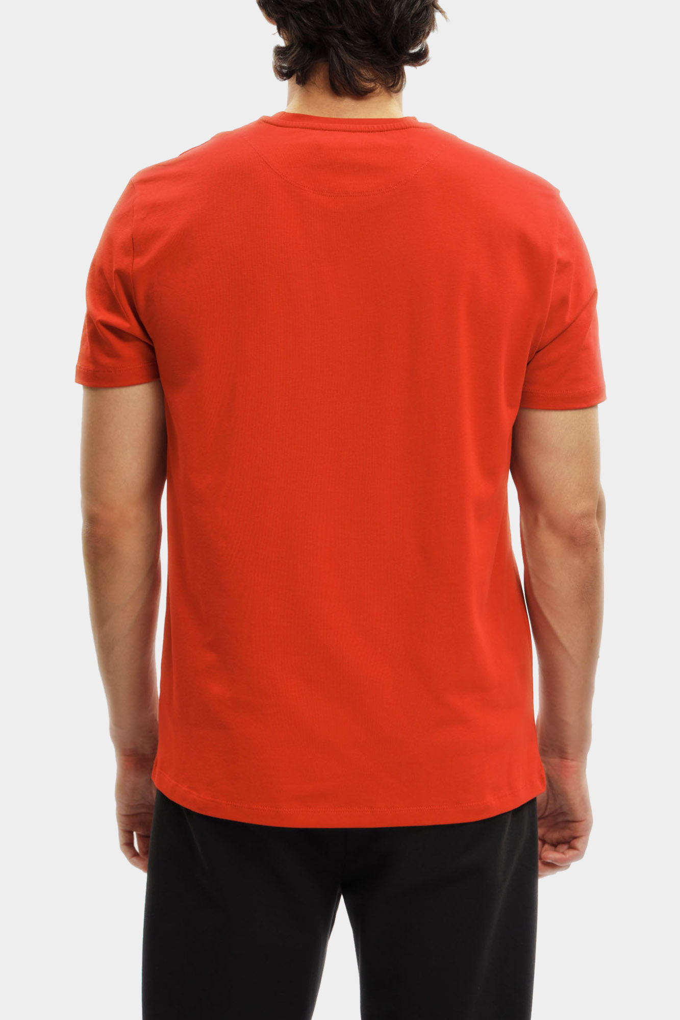 BMT0712 Футболка Bikkembergs Оранжевый