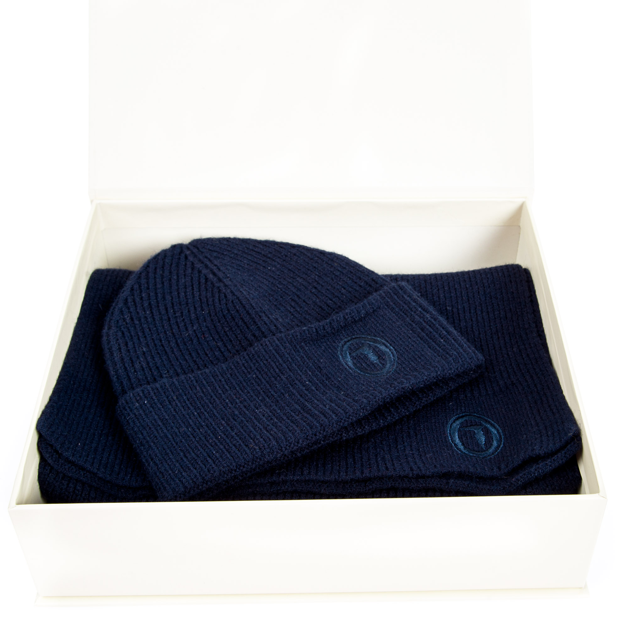 57Y00004-9Y099998 Шапка и шарф Trussardi Синий