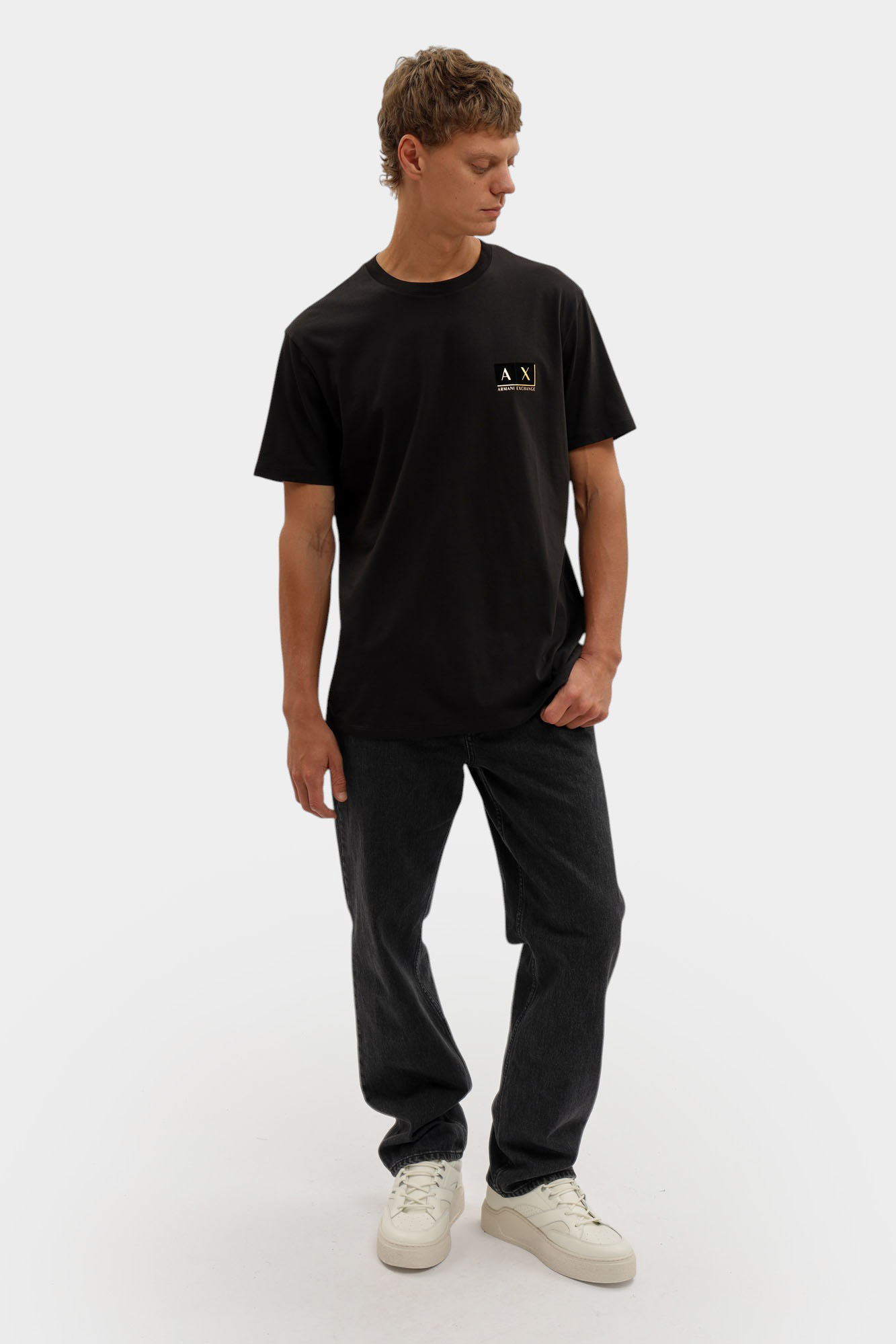 XM001911_AF10356 Футболка Armani Exchange Черный