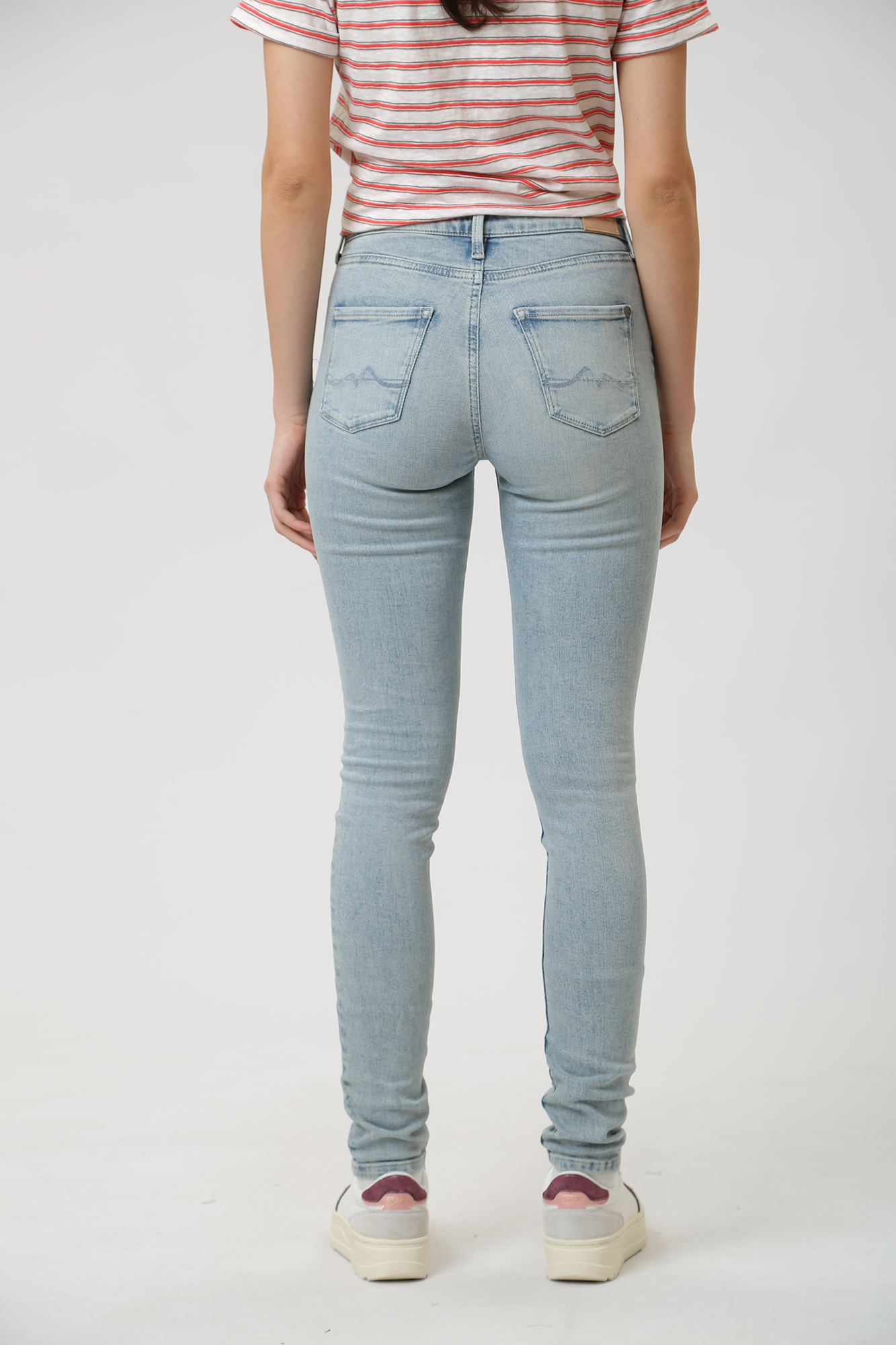 PL204584MI8 джинсы skinny jeans hw  pepe jeans 