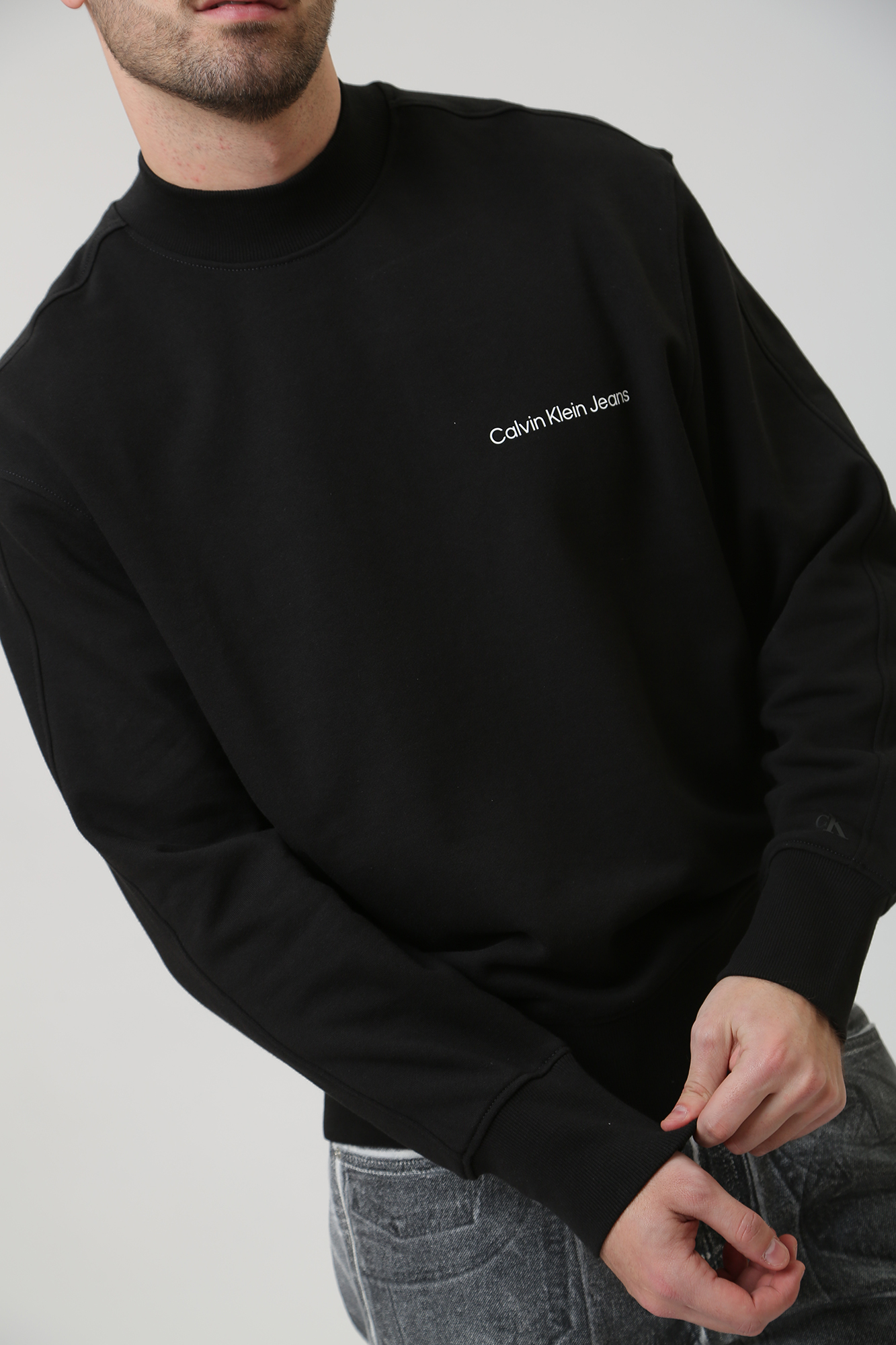 J30J324621 Свитшот Calvin Klein Jeans Черный