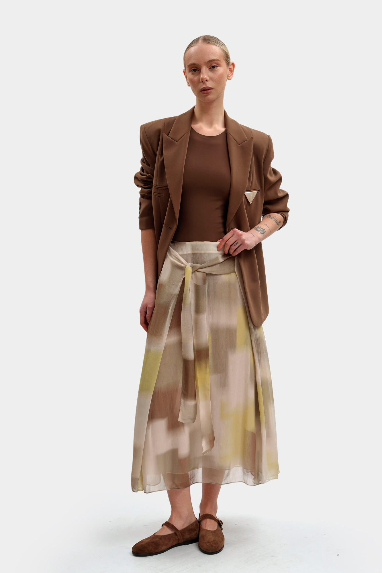 XW002277_AF21554 юбка armani exchange 