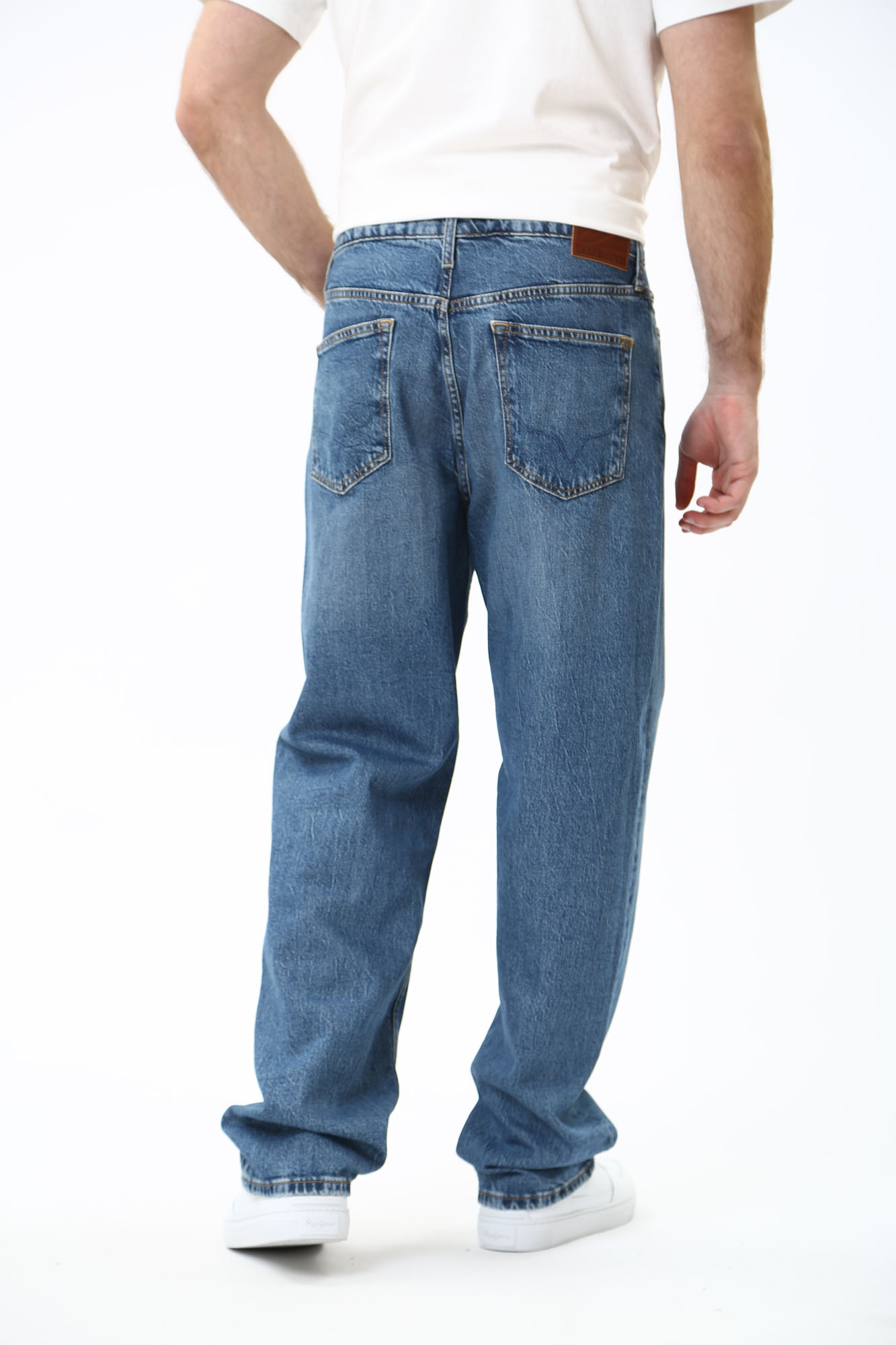 PM207402 Джинсы LOOSE STRAIGHT JEANS  Pepe Jeans Синий